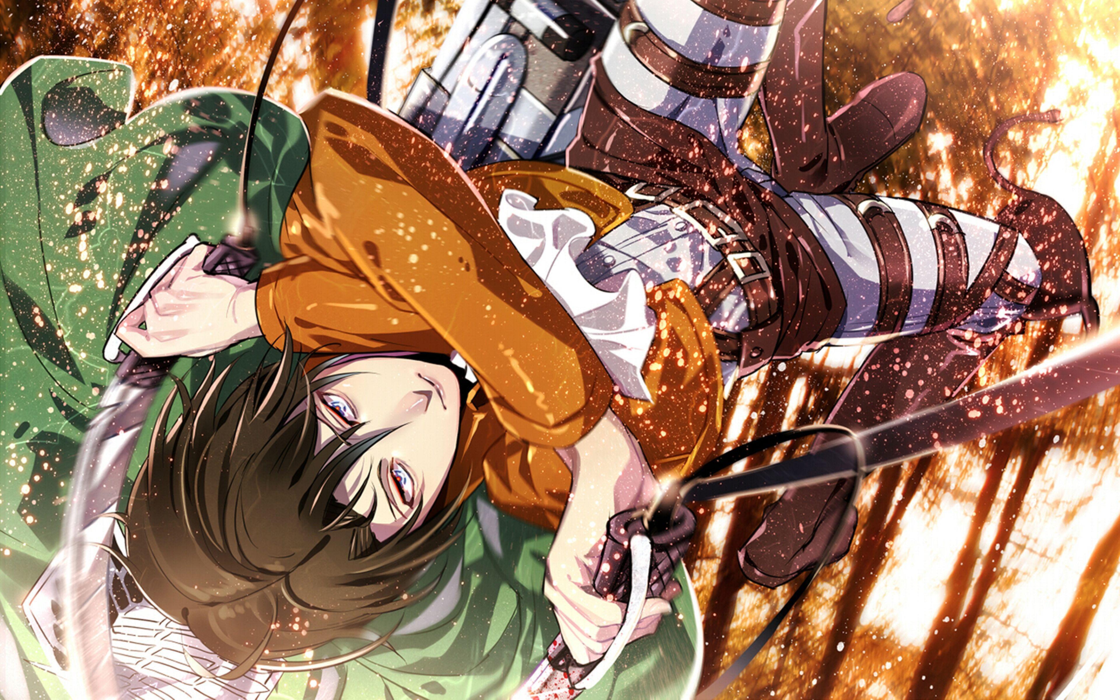 184 4K Ultra HD Attack On Titan Wallpapers