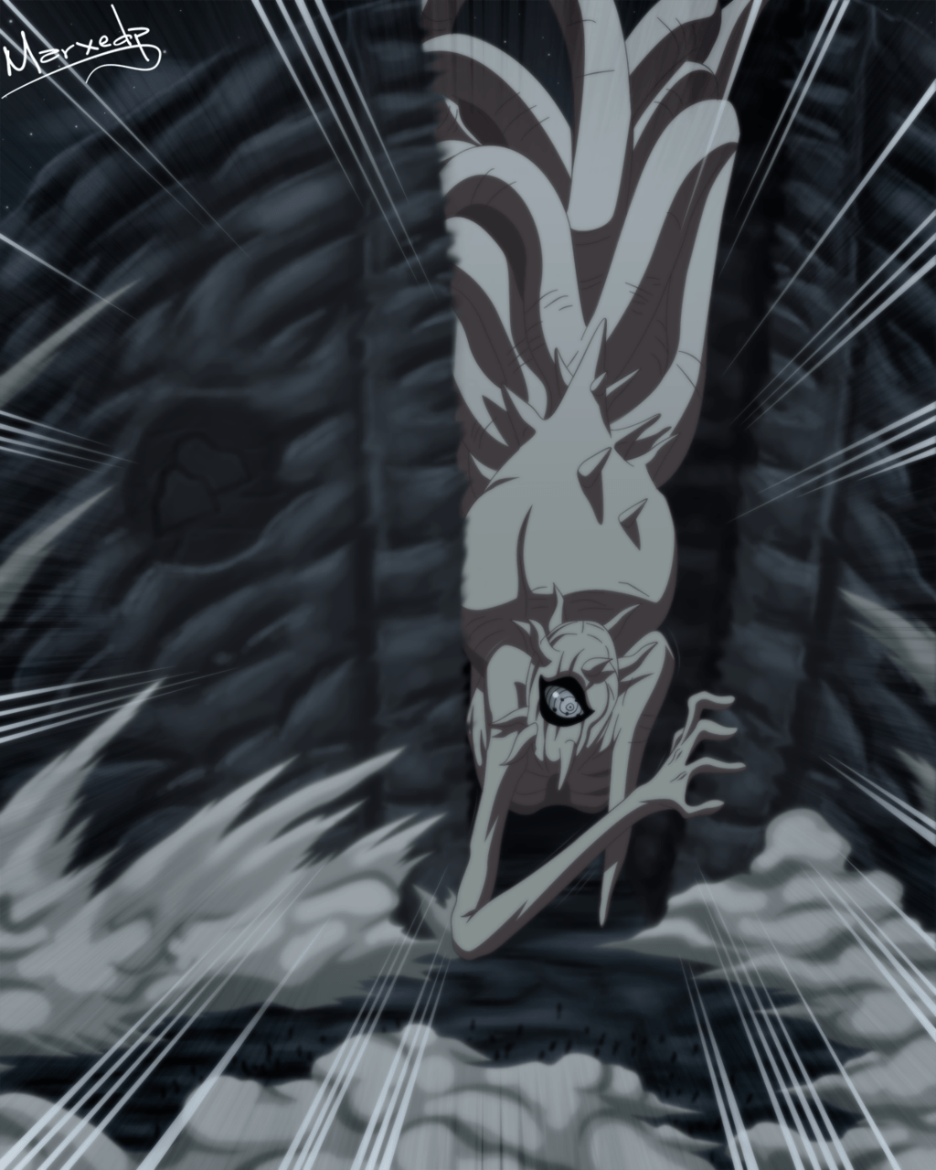 Sarada Uchiha: Juubi The Ten Tailed Beast Resurrection 14 Fan Arts