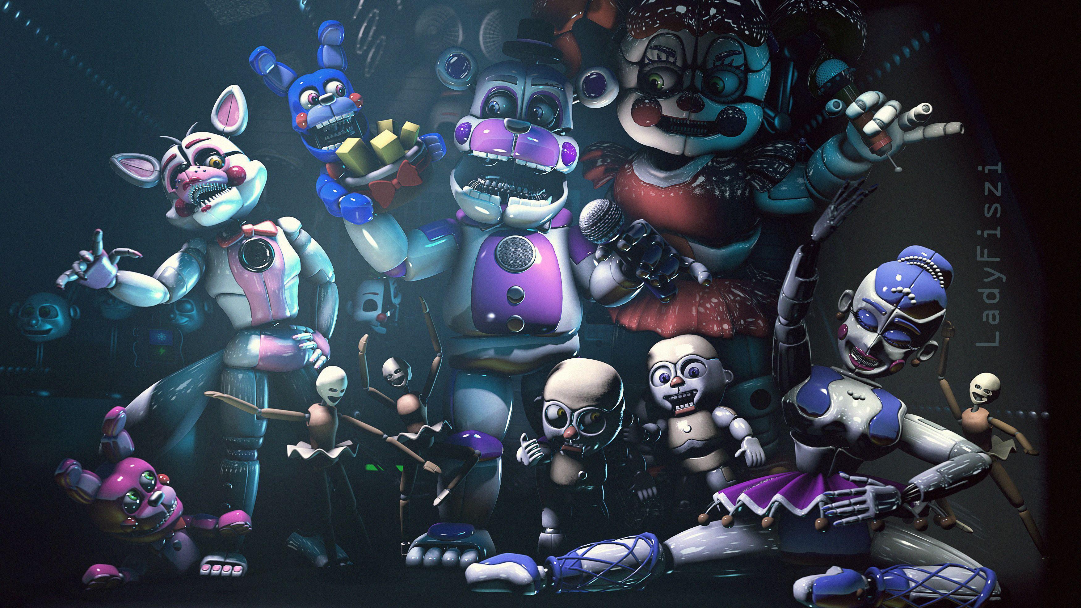 Five Nights At Freddy's: Sister Location Wallpapers - Wallpaper Cave