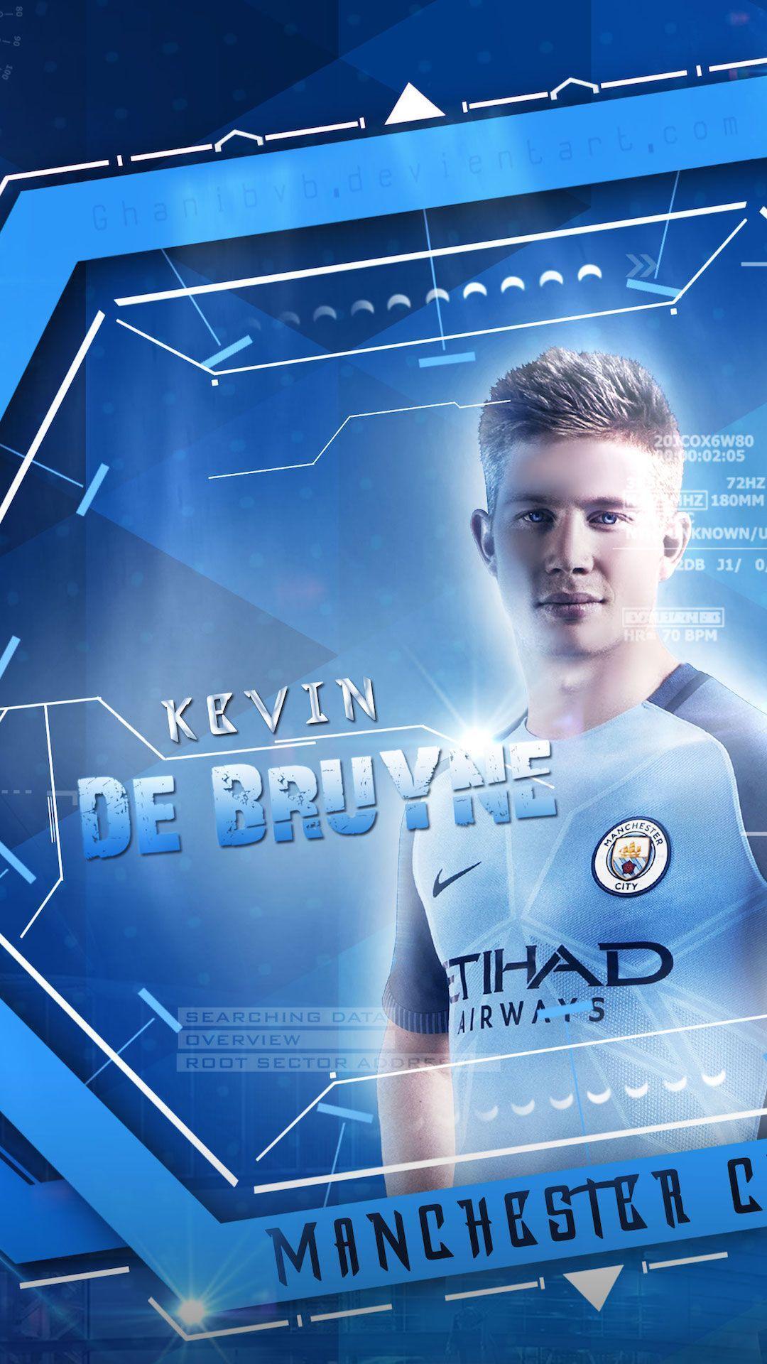 Kevin De Bruyne Manchester City iPhone Wallpaper