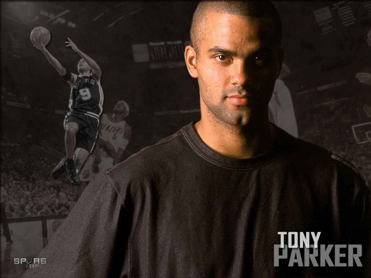 Tony Parker Portrait Wallpaper. Basketball Wallpaper at