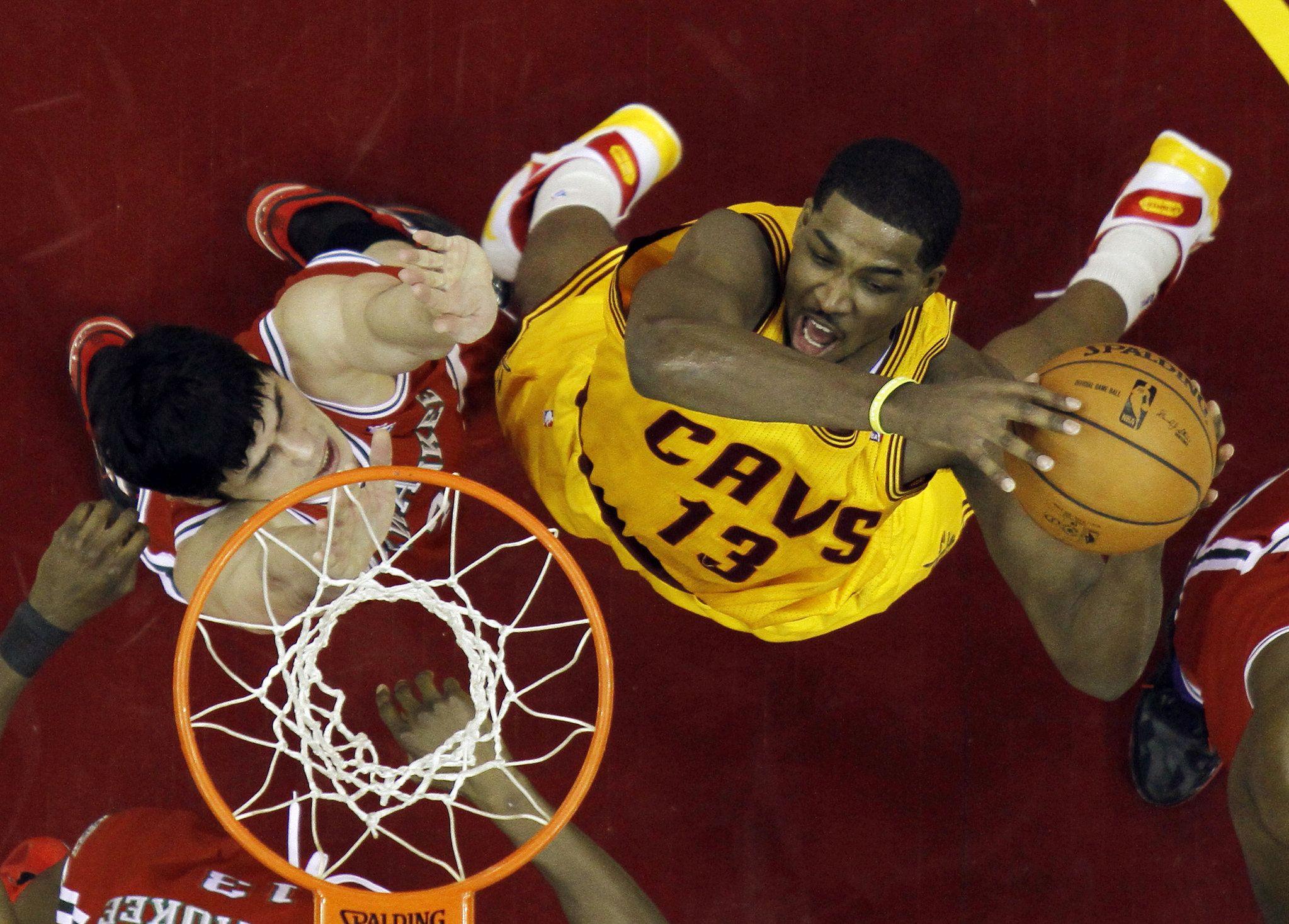 Tristan Thompson getting a boost from his bobblehead: Cleveland