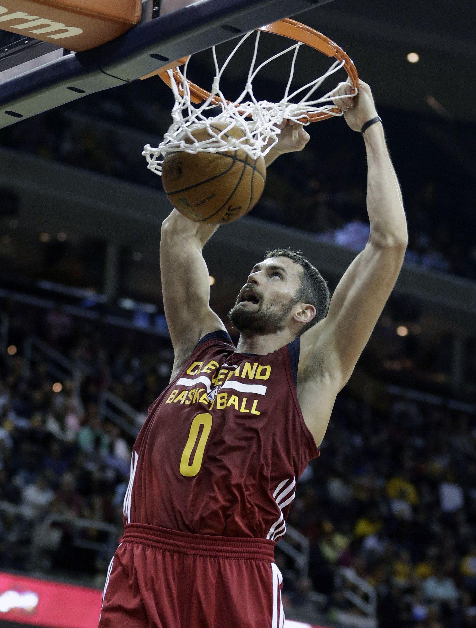 With Kevin Love's passes, the Cleveland Cavaliers will have