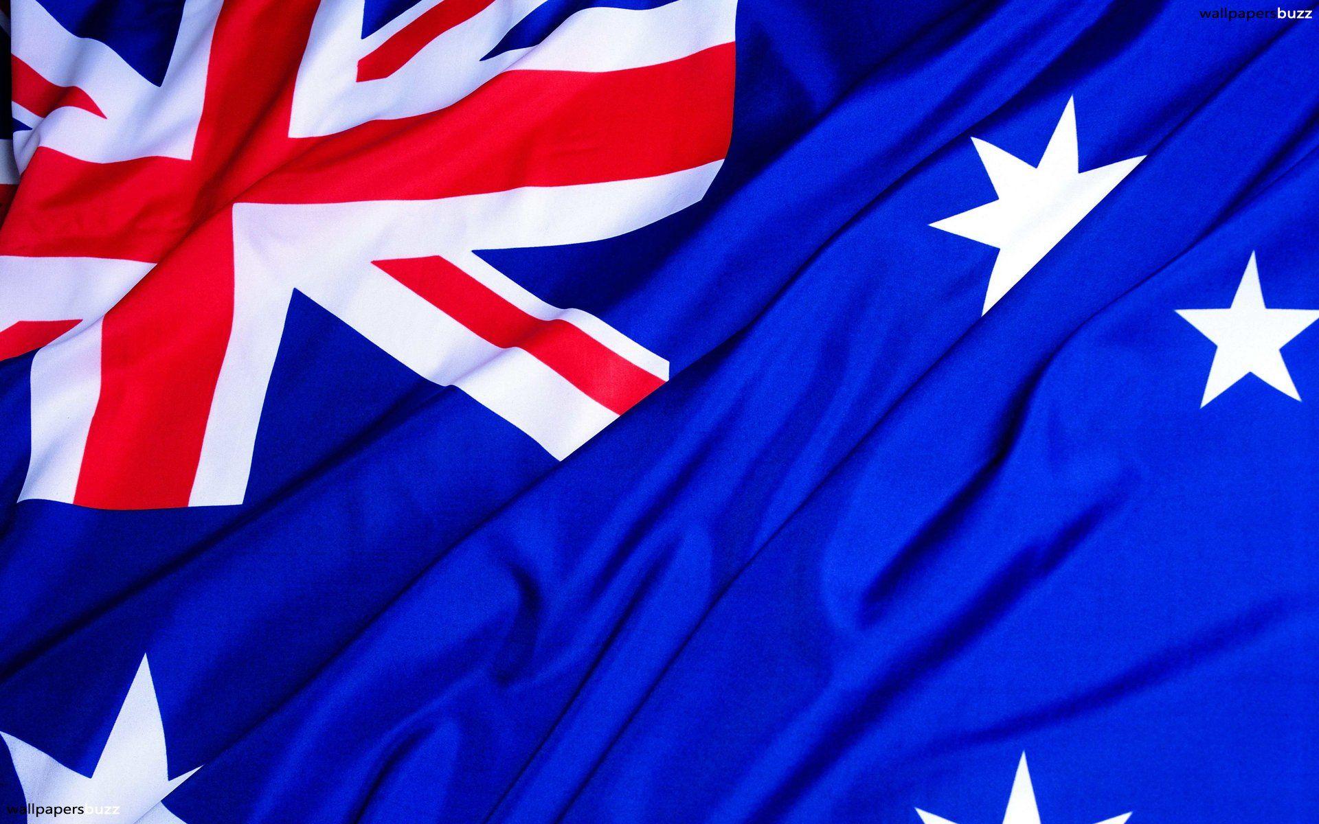 The traditional flag of Australia HD Wallpaper