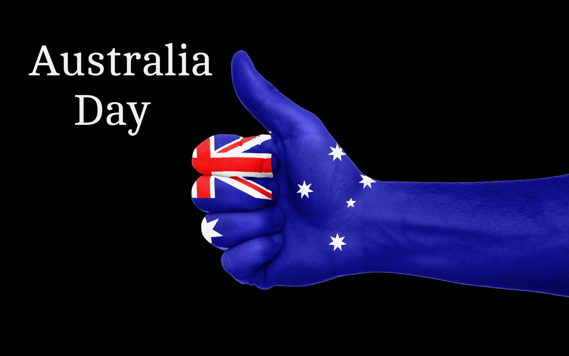 Thumbs up to Australia Day HD Wallpaper. Background Image