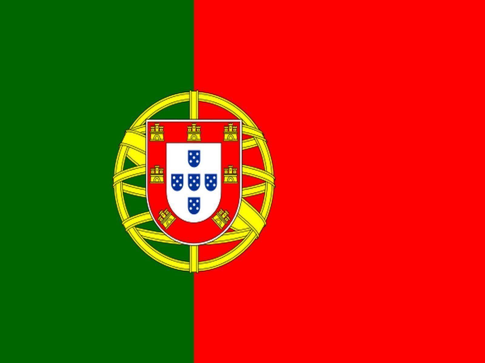 Flag Of Portugal HD Wallpaper