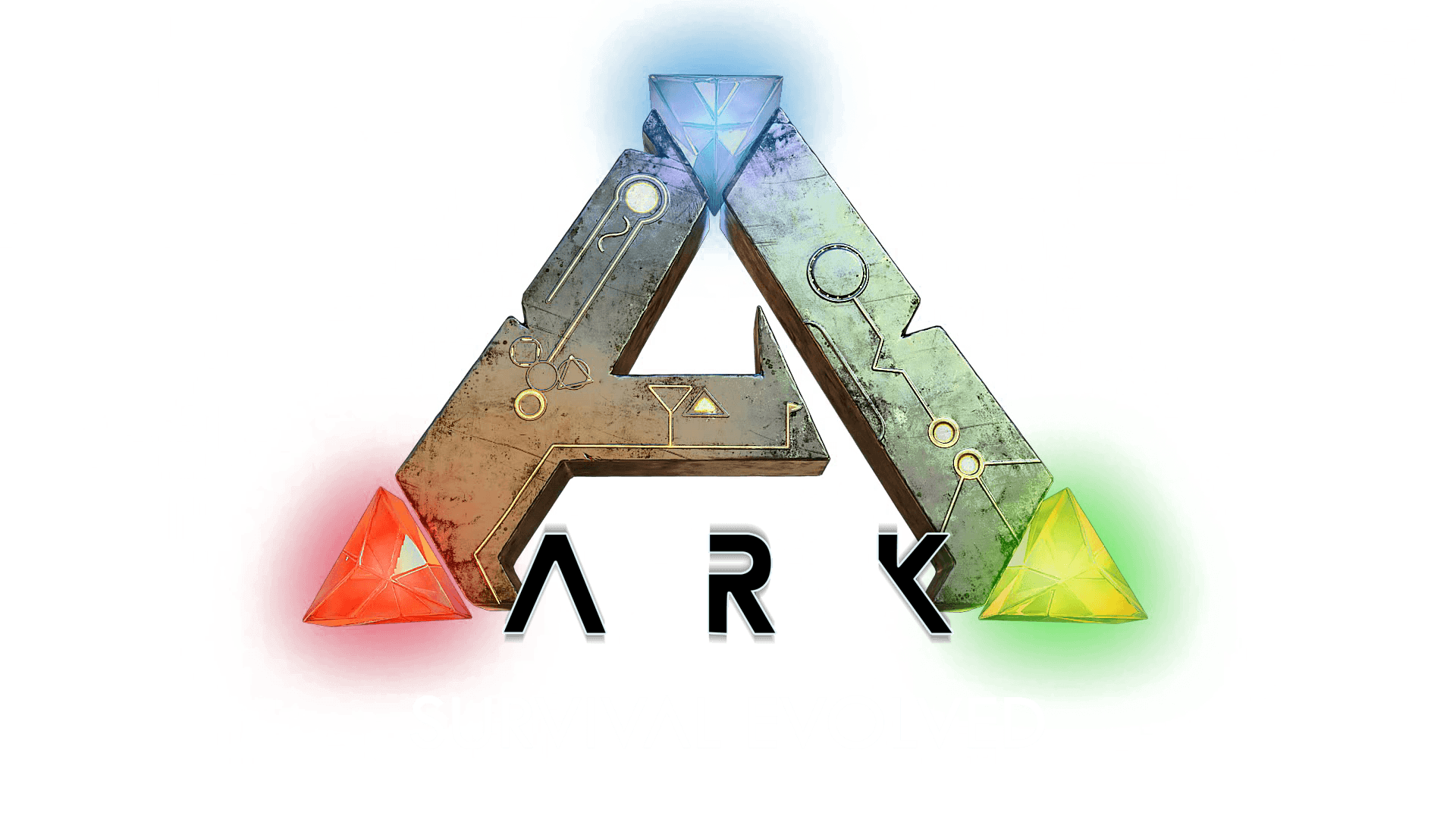 Ark Survival Evolved Wallpaper Logo Fond Blanc.png. ARK