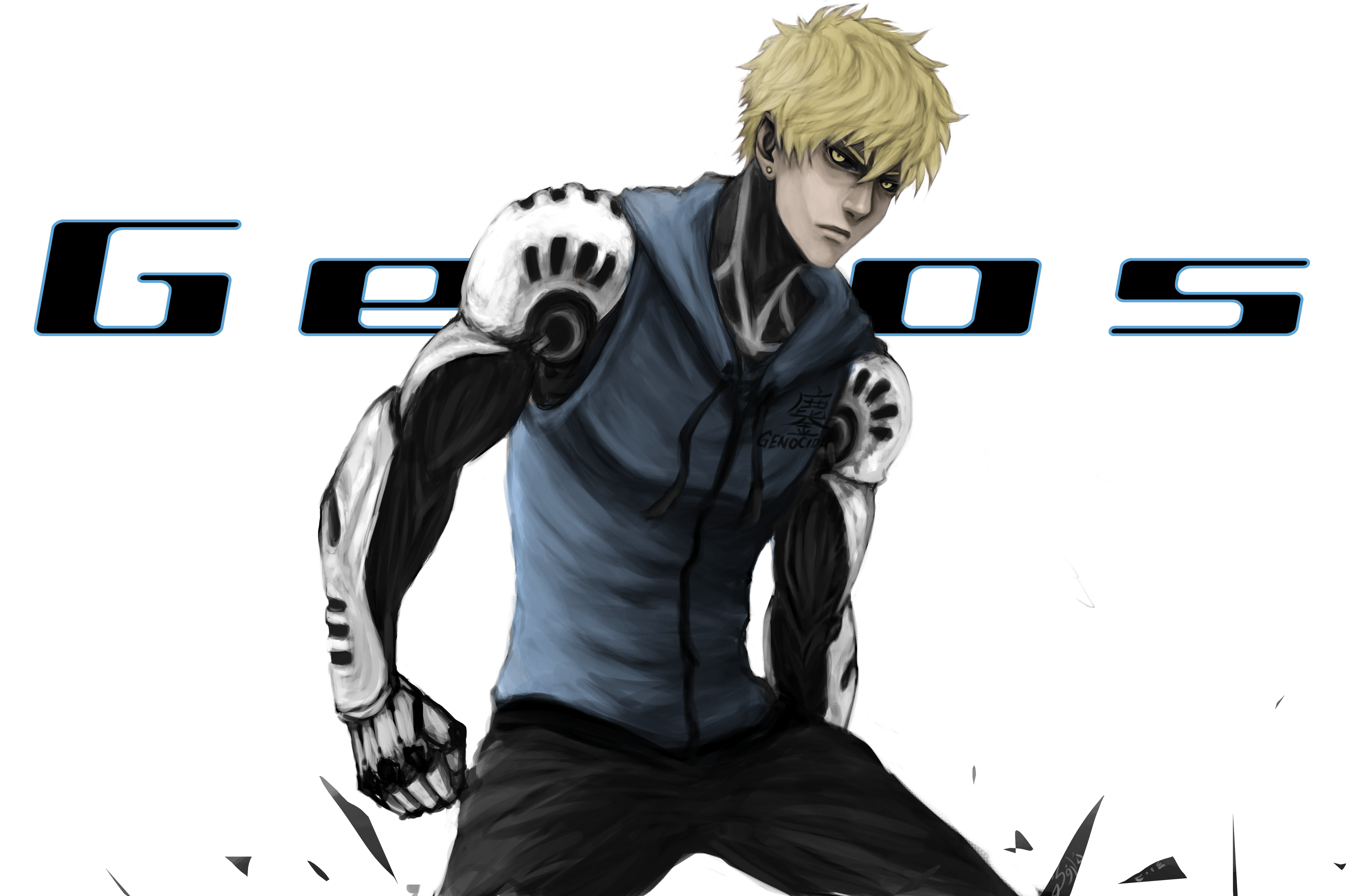 Genos (One Punch Man) HD Wallpaper. Background