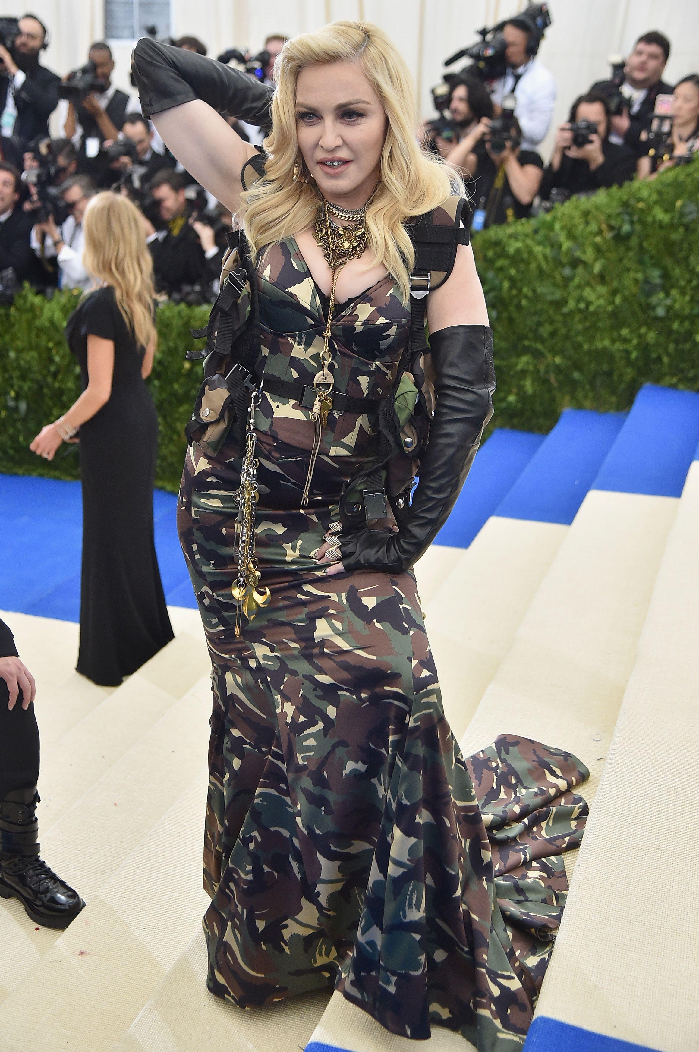 Madonna arrived at the 2017 Met Gala ready