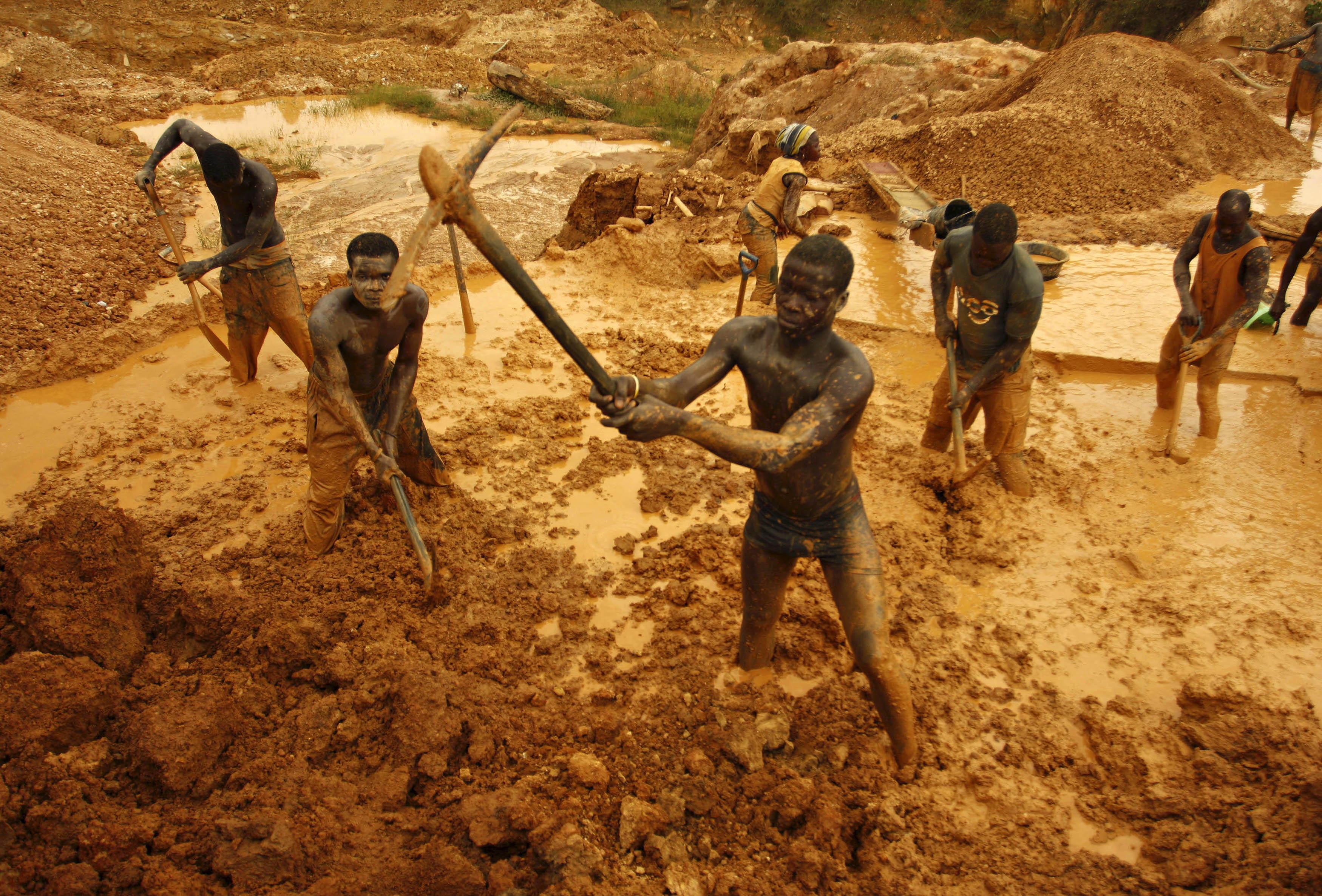 Ghana Gold Mines HD Wallpaper