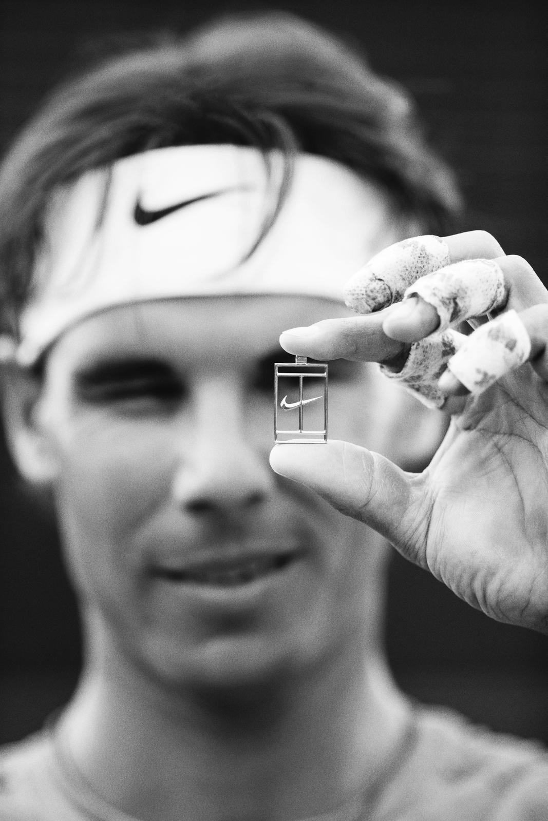 Rafael Nadal (Spain) Promotional photo for Nike. Tennis