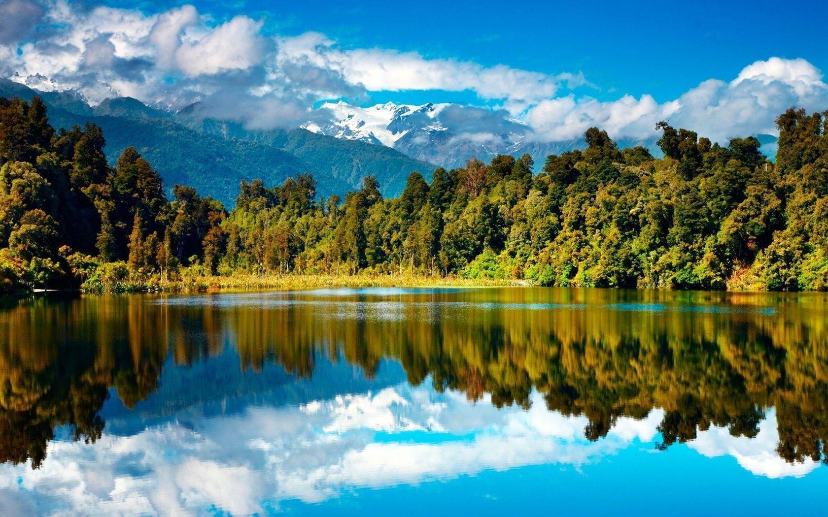 Queenstown, New Zealand, Mountain Lake, Windows 10