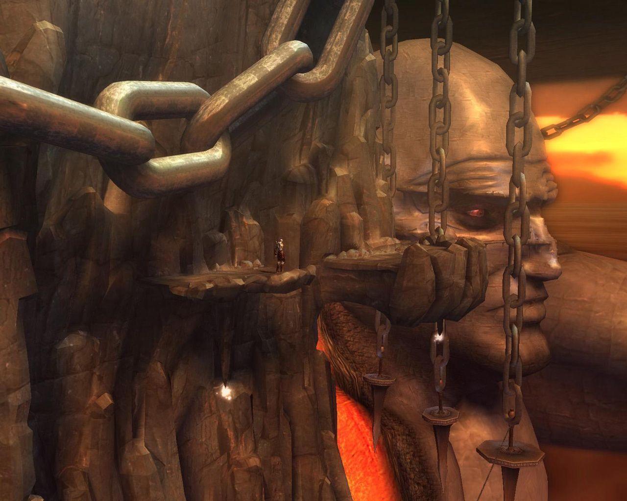 PlayStation 2, God of War II Game Wallpaper 1280x1024 NO.7