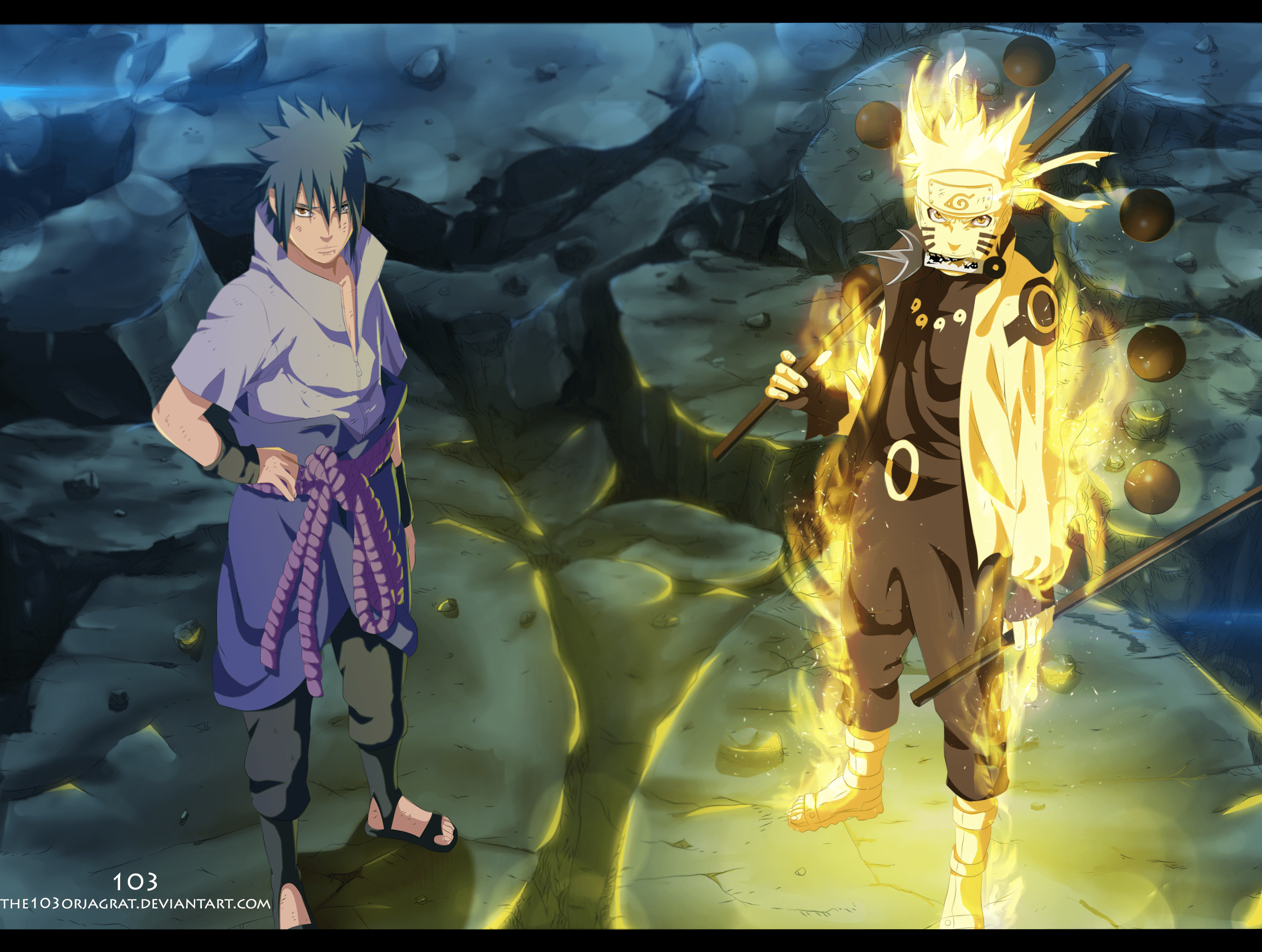 Naruto And Sasuke Vs Madara Wallpapers Wallpaper Cave