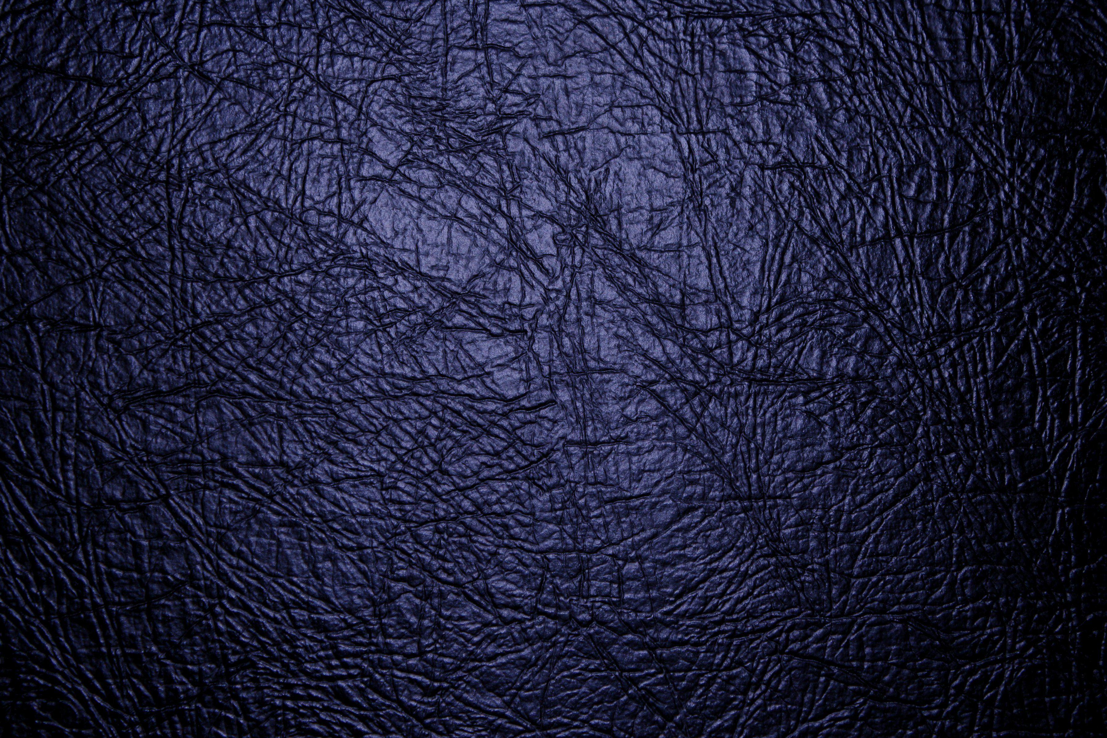 Dark Blue Leather Texture Picture to