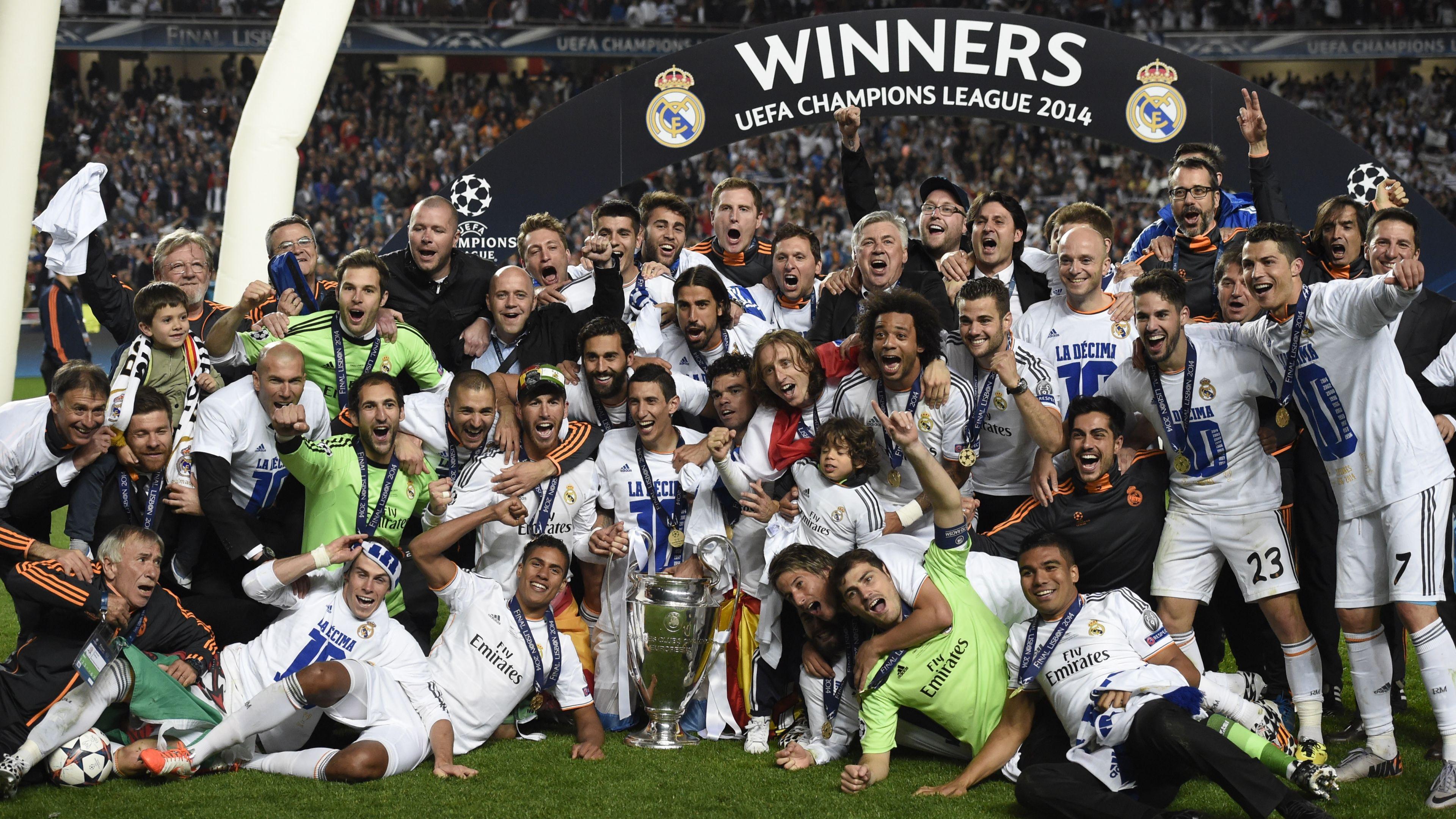 Real Madrid Champions League Wallpapers Wallpaper Cave