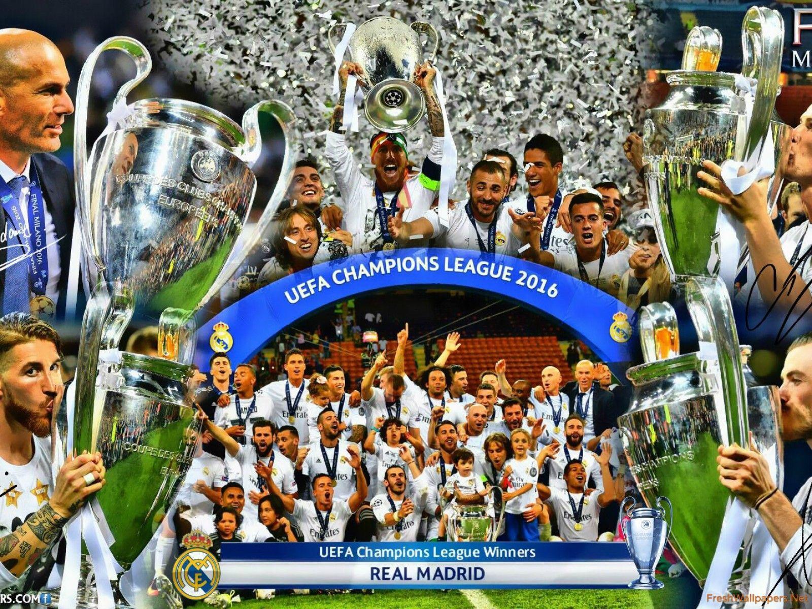 Real Madrid Champions League Winners 2016 wallpaper