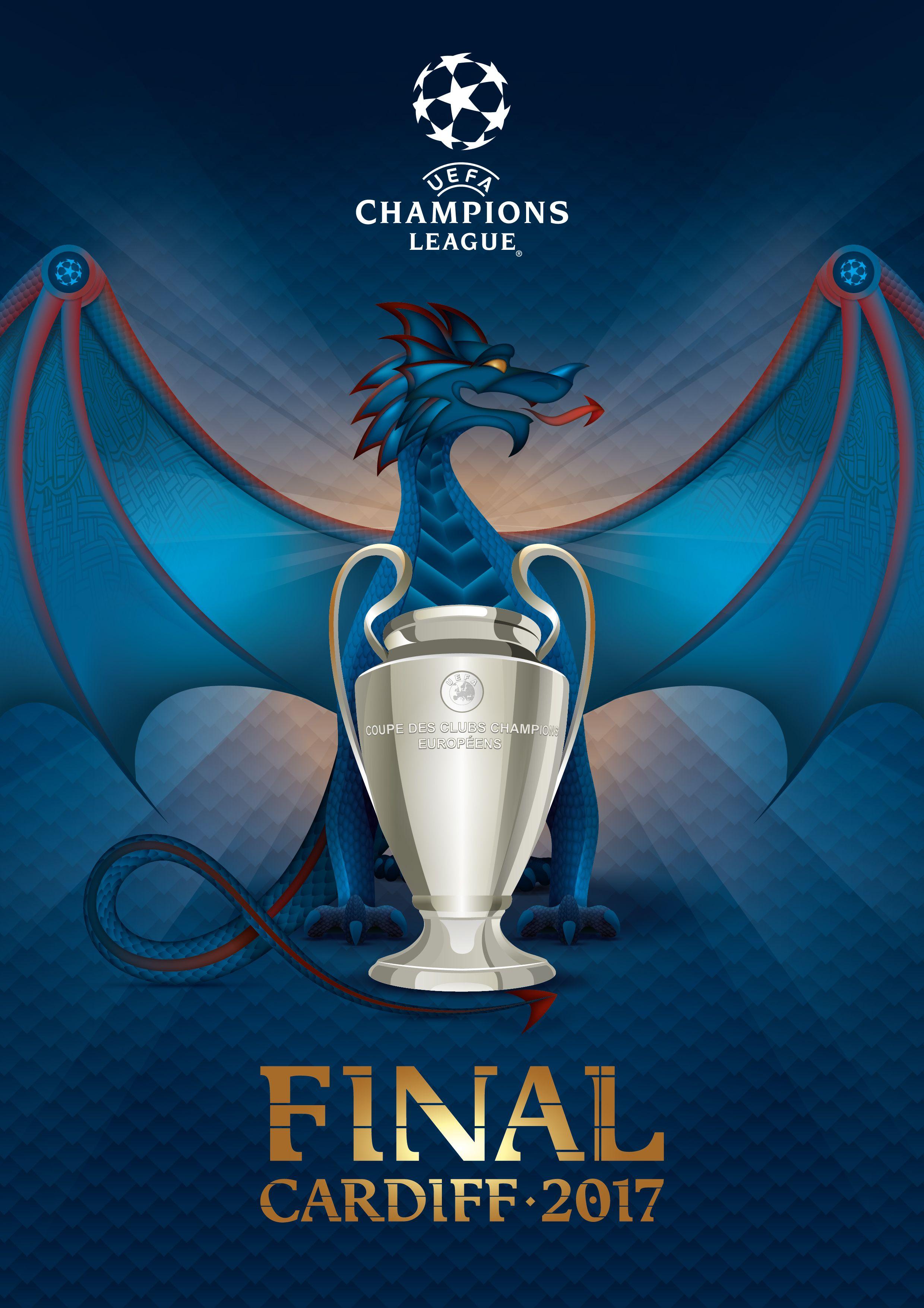 Logotipo Final Champions Cardiff 2017. Champions League