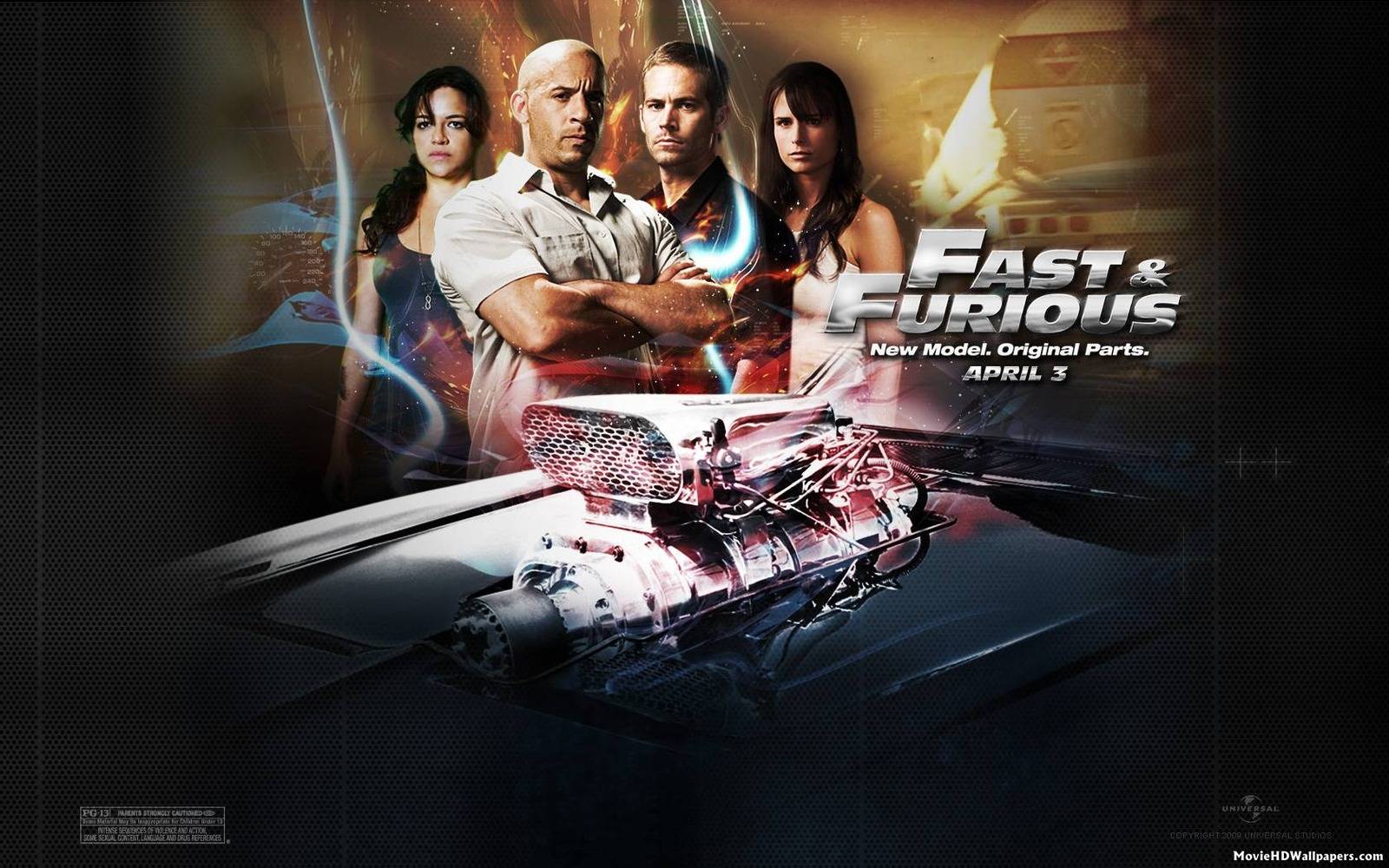 Fast & Furious 6 HD Desktop Wallpaper