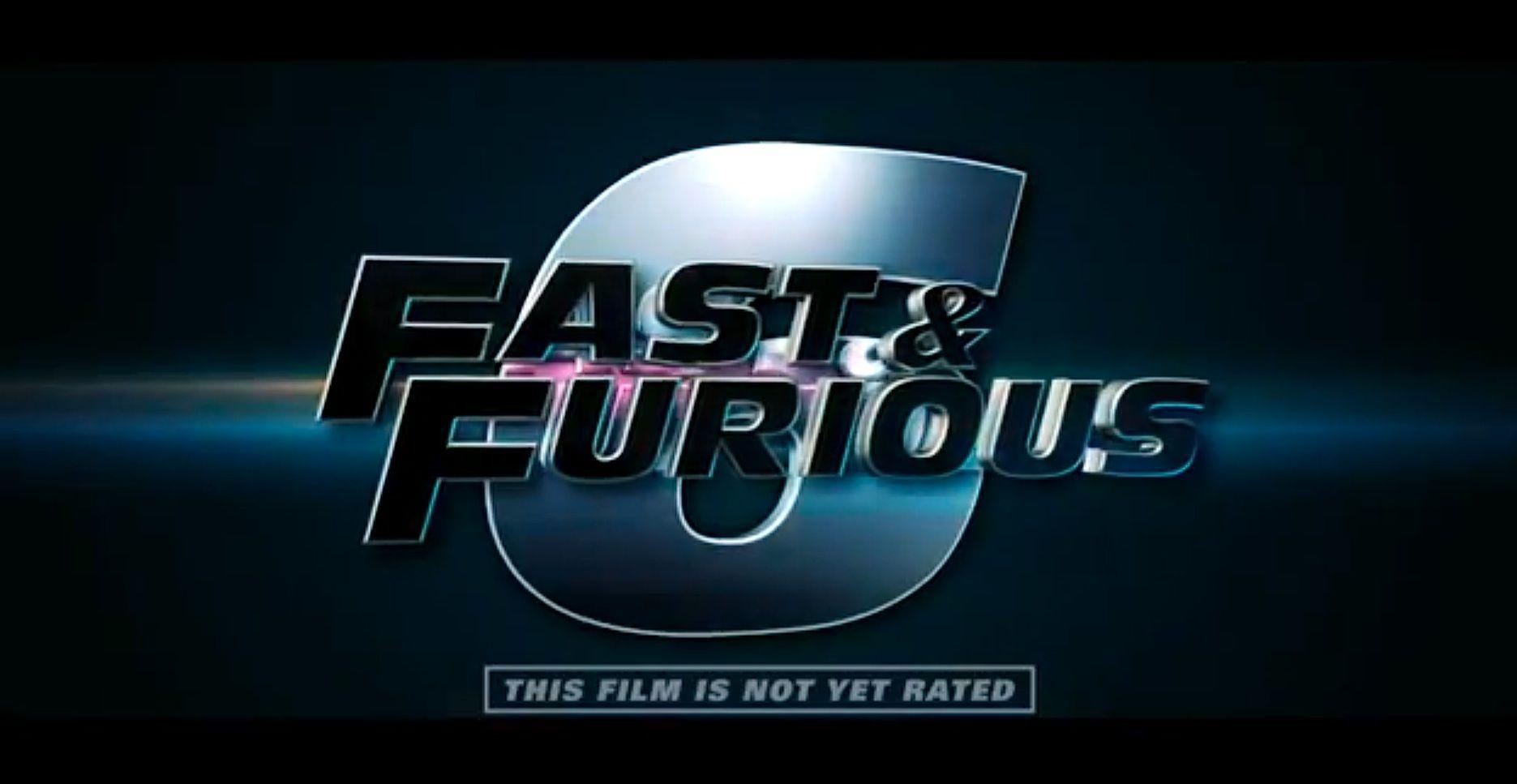 Fast And Furious 6 Movie Logo Wallpaper