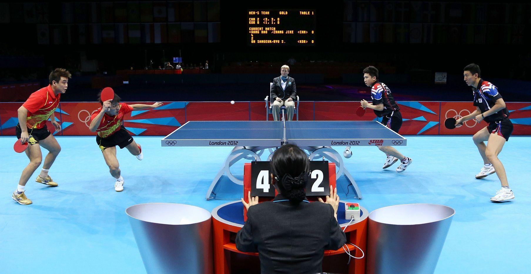 Table Tennis HD 3D wallpaper for desktop PC