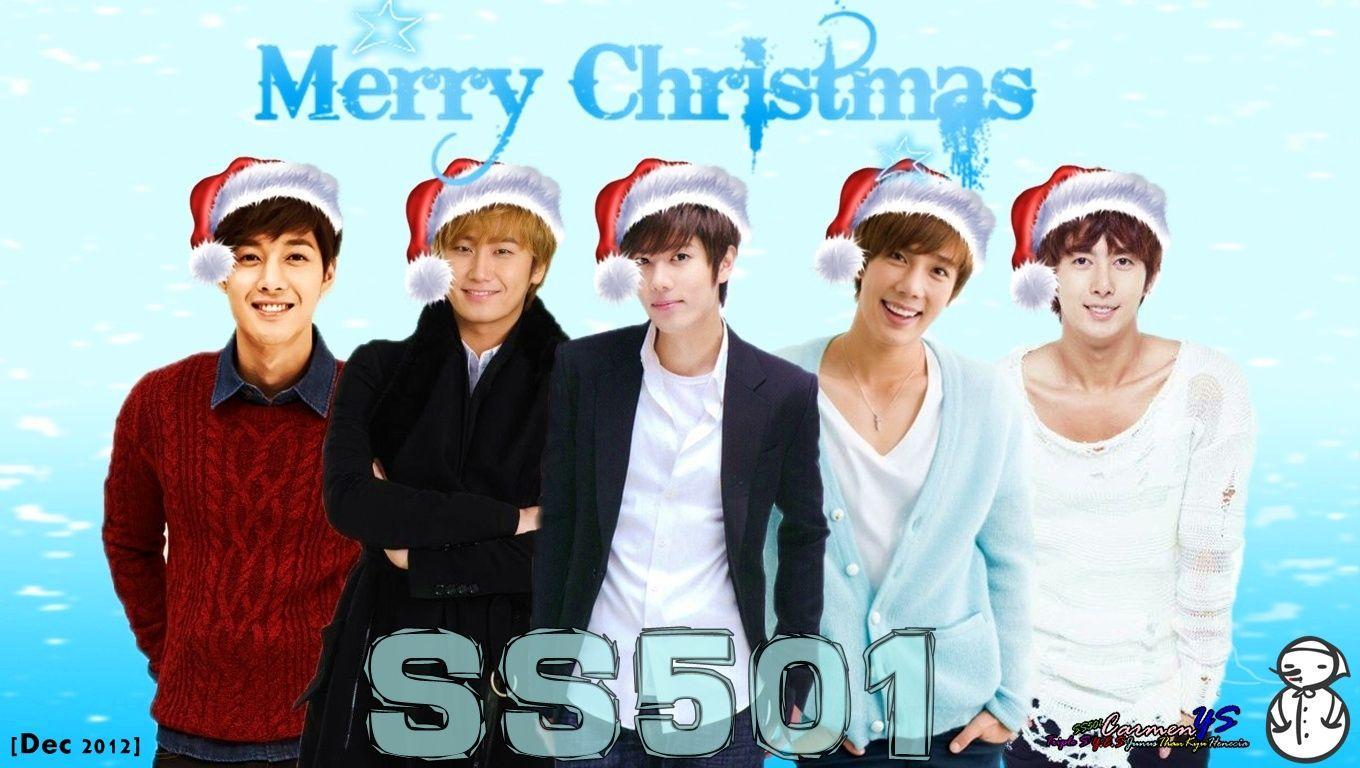 Kpop Wallpaper Forever: [Wallpaper]SS501 Christmas