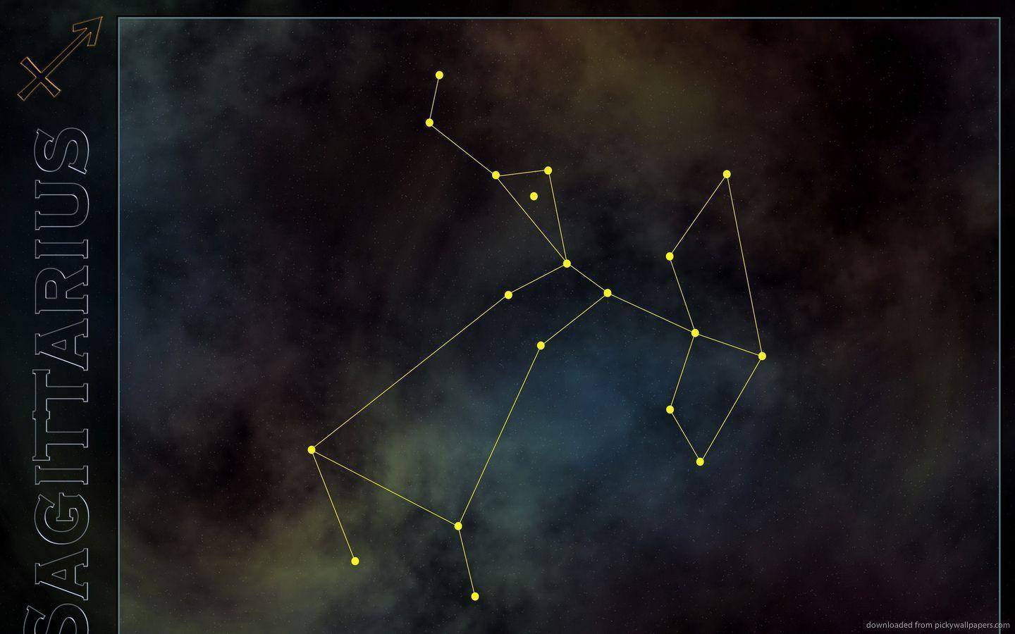 Download 1440x900 Sagittarius Constellation Wallpaper