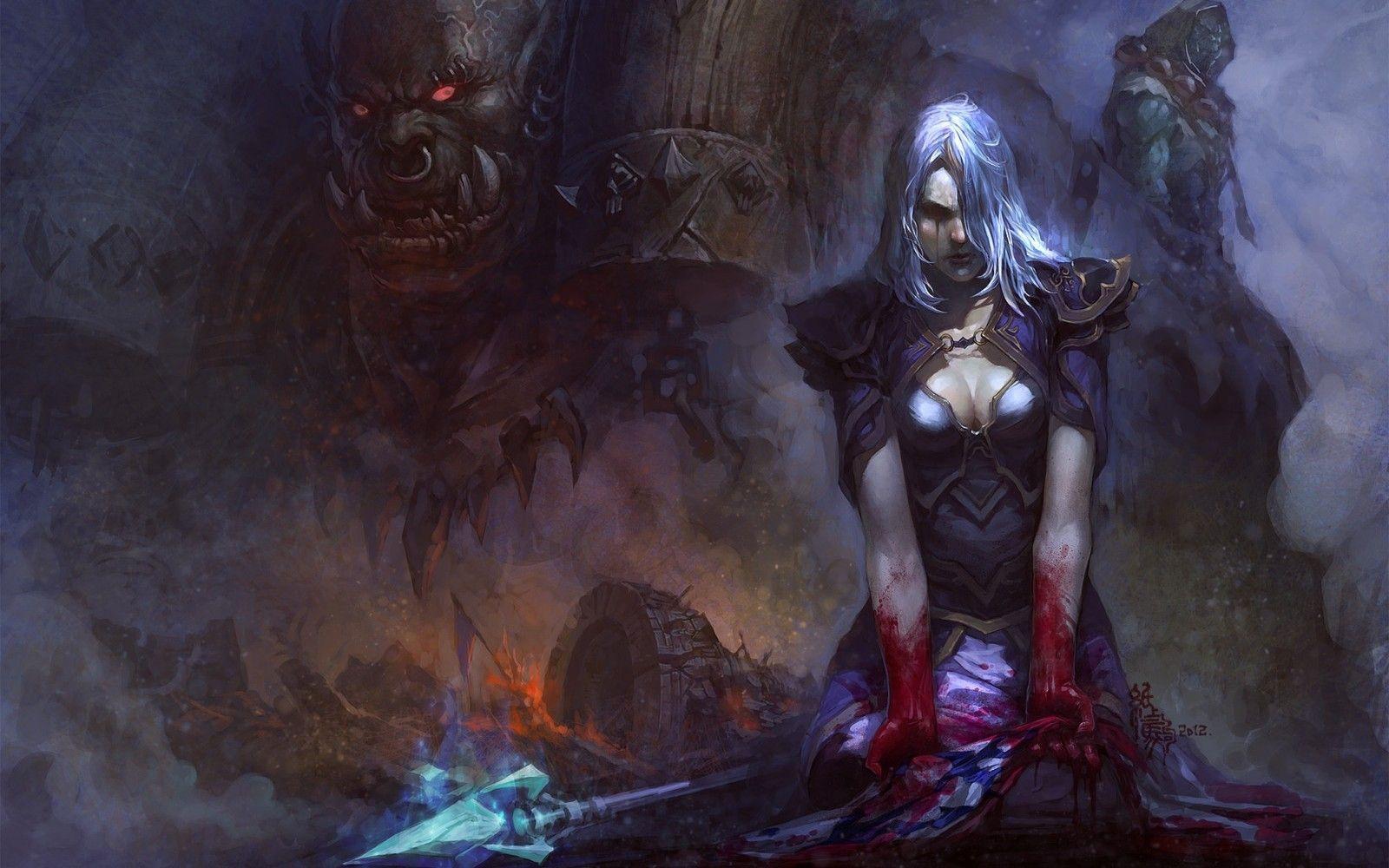 Garrosh Hellscream, Jaina Proudmoore, Orcs, World of Warcraft