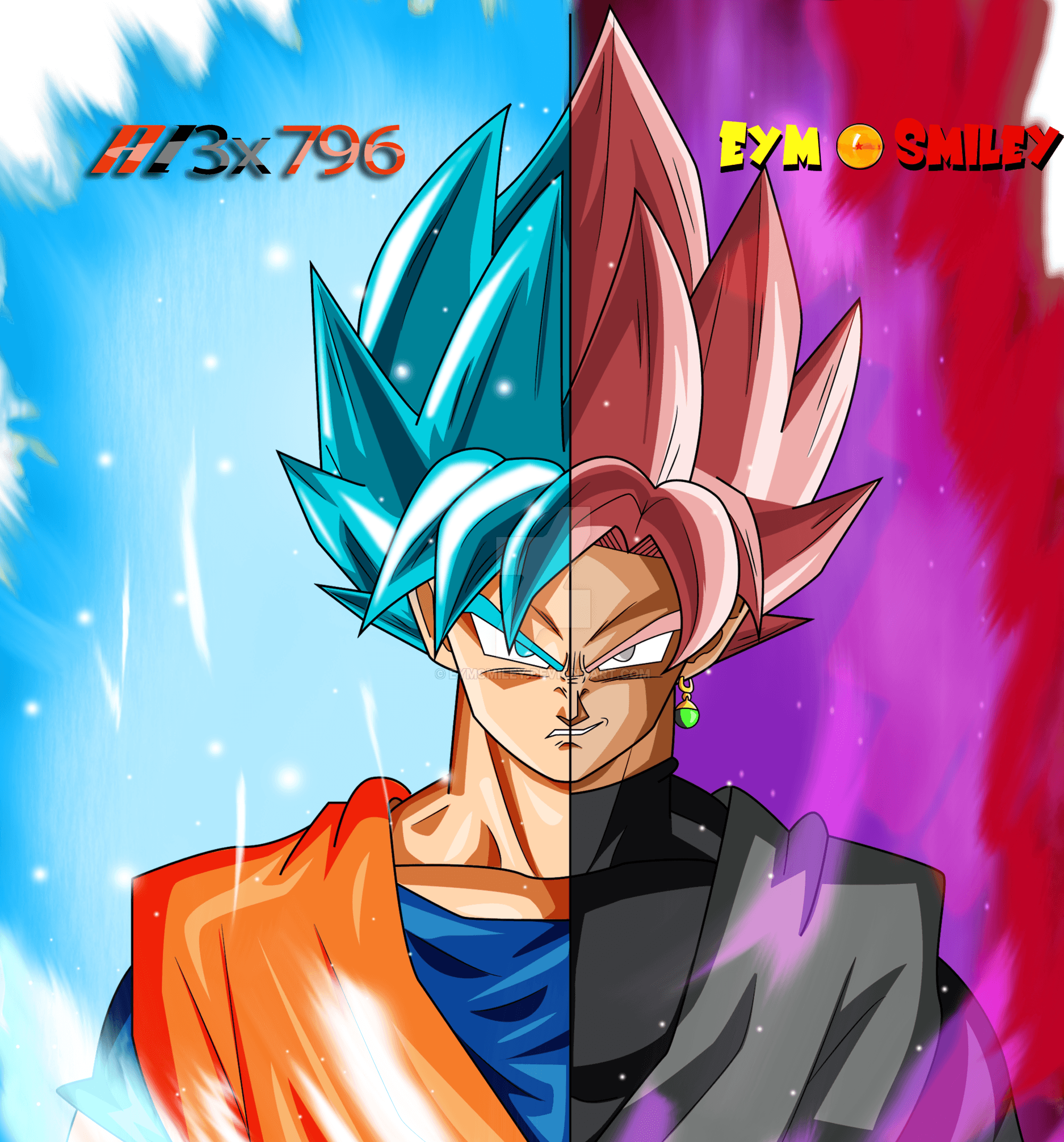 Goku Vs Black! Wallpapers - Wallpaper Cave