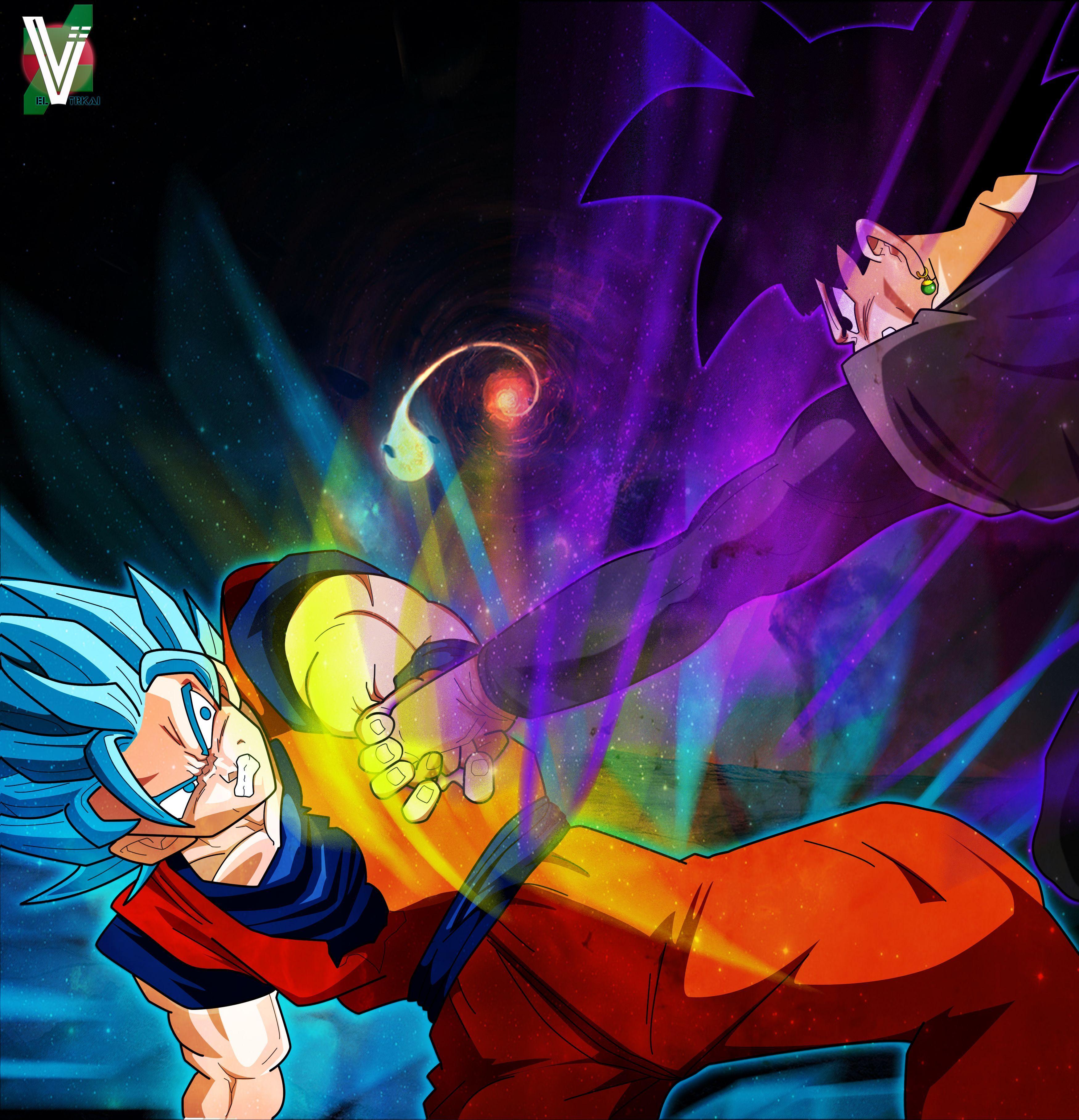 Goku VS Black Goku