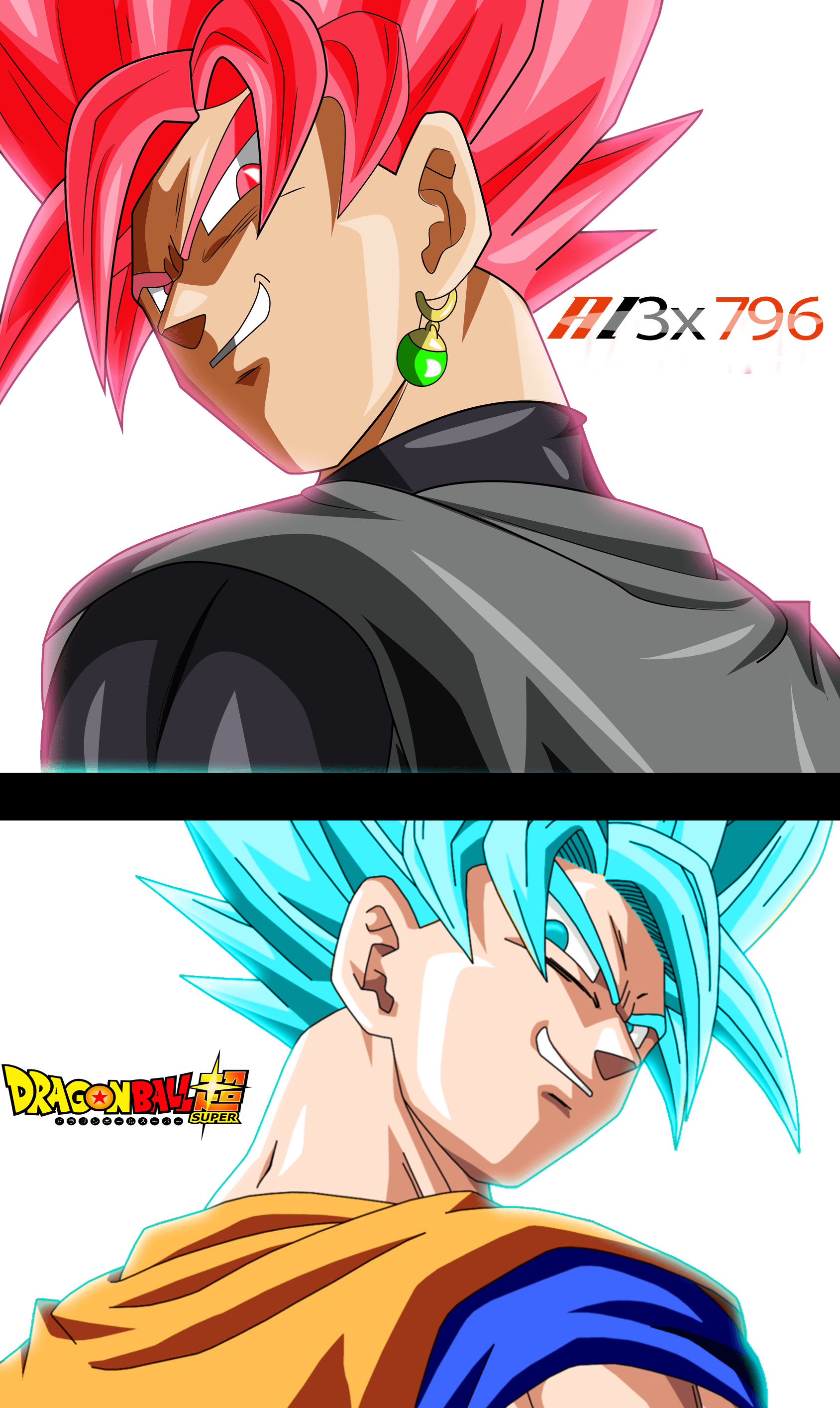 Goku vs Black Goku Wallpaper 2HD
