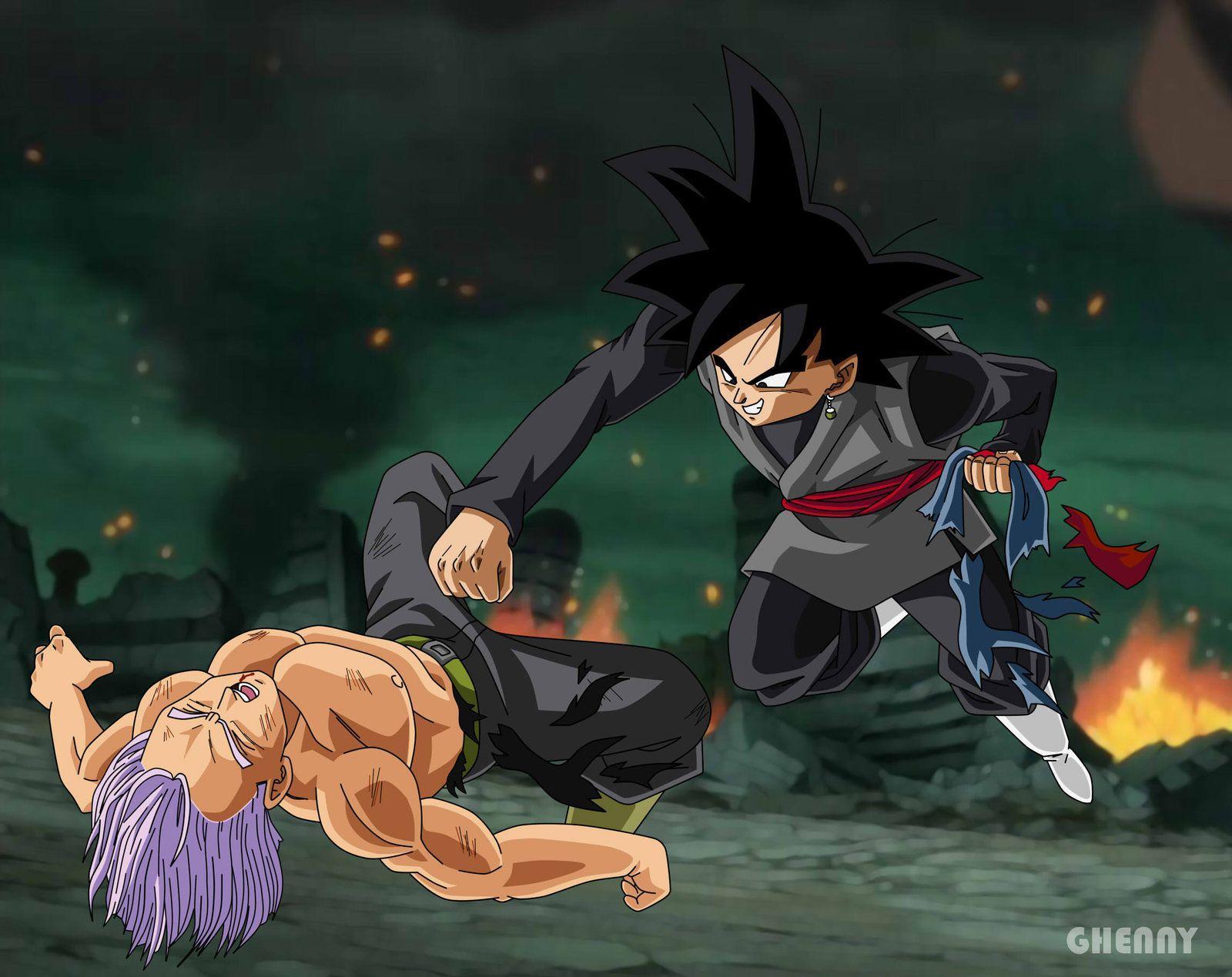 Dragon Ball Super Goku vs Trunks