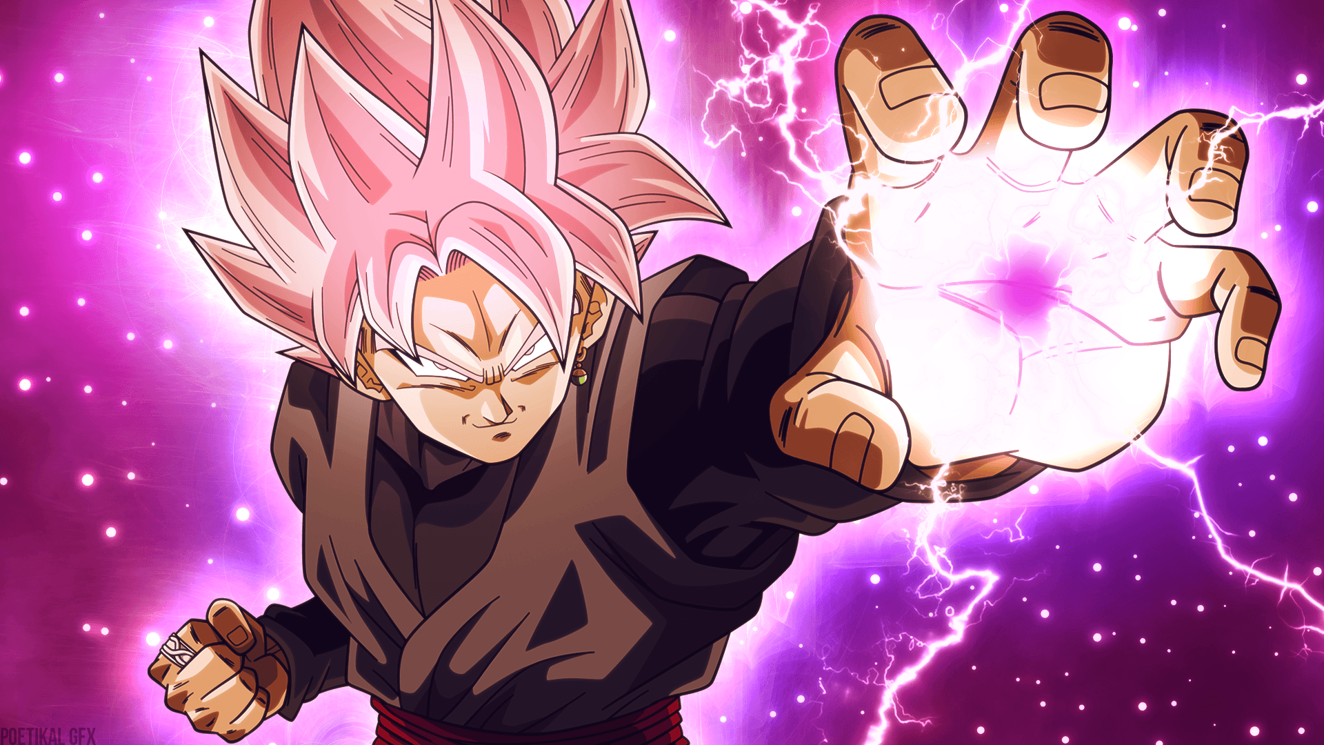 Black Goku HD Wallpaper