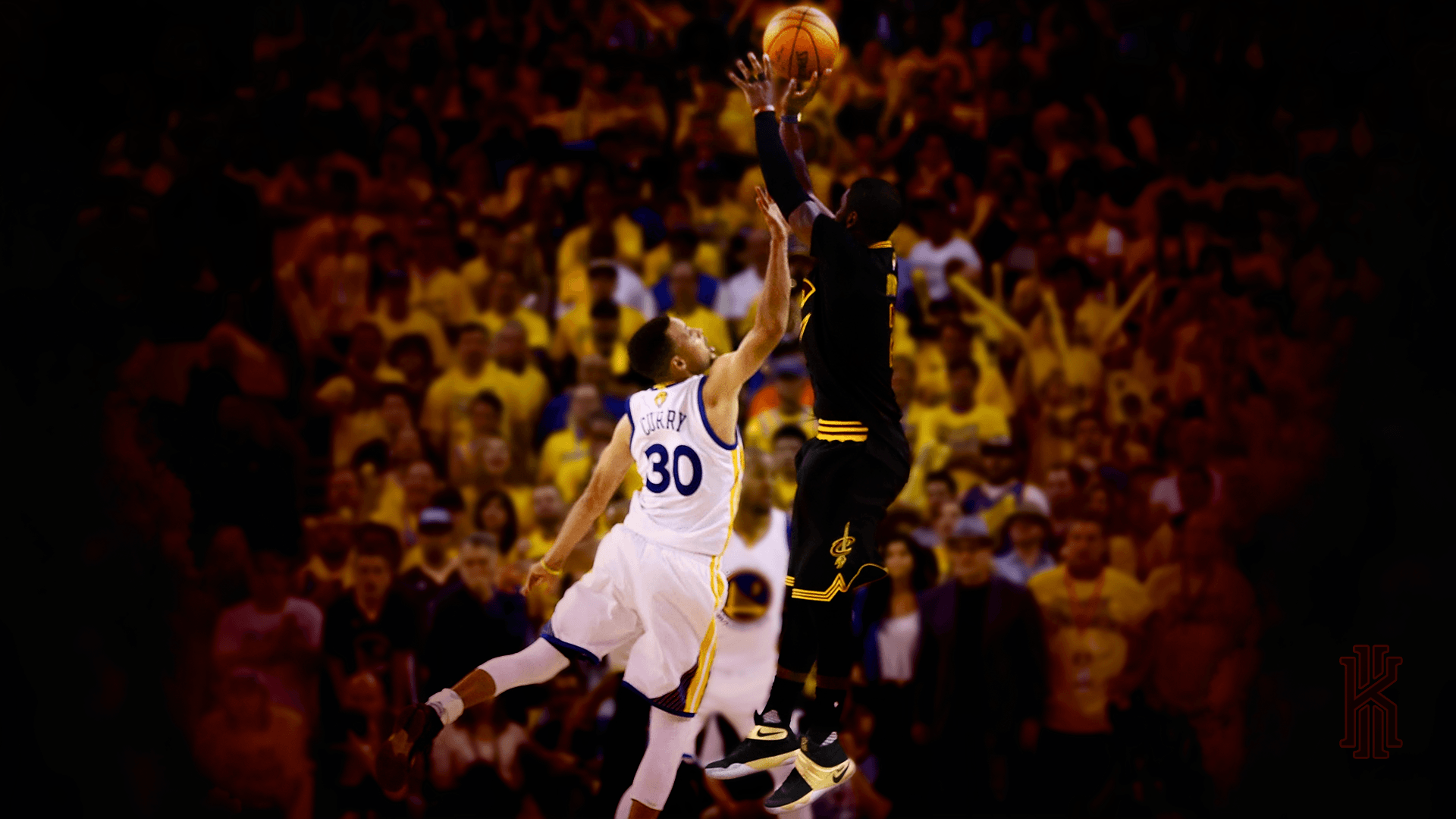 Kyrie Irving 2016 Finals shot wallpaper