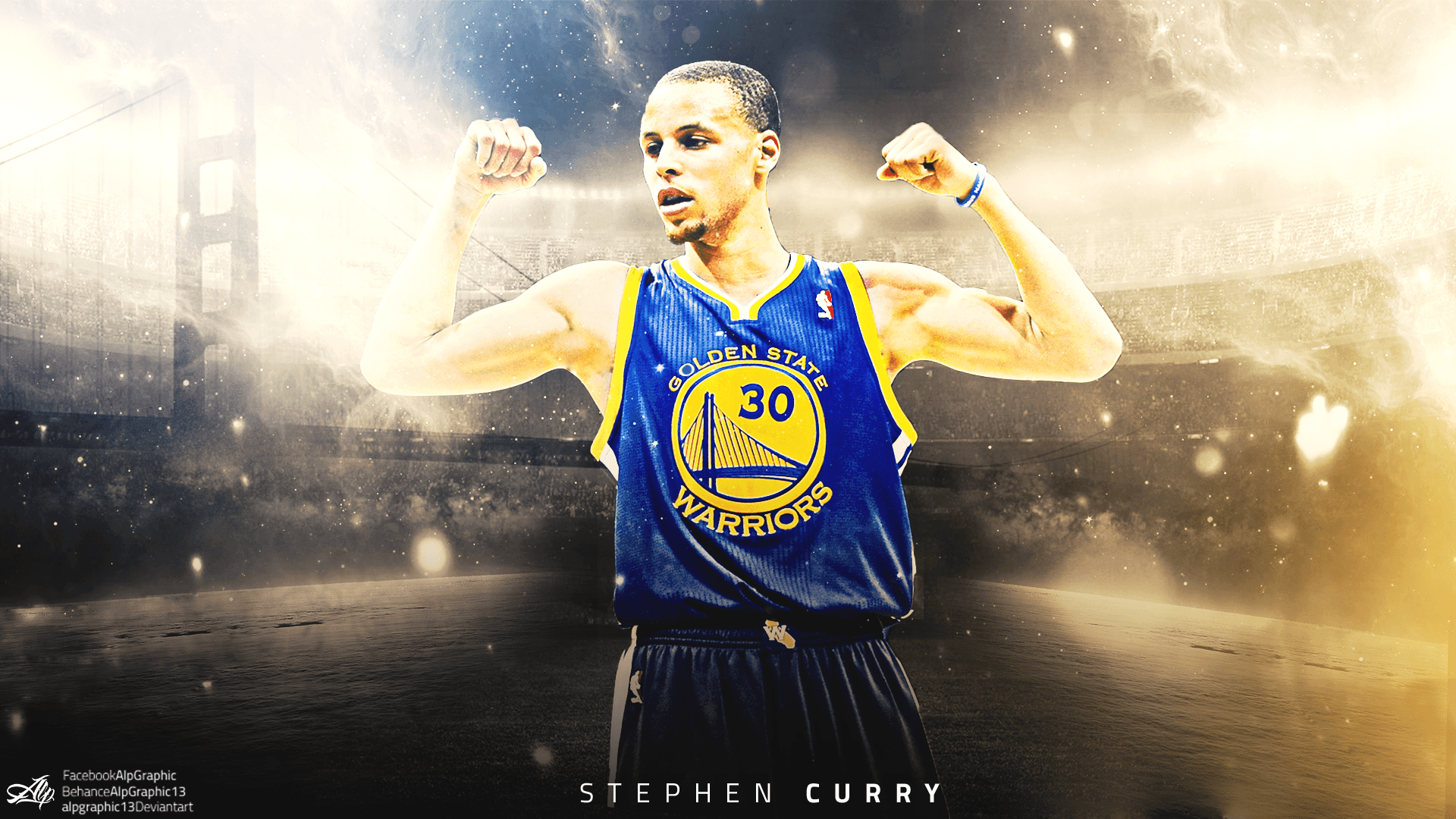 Stephen Curry background desktop