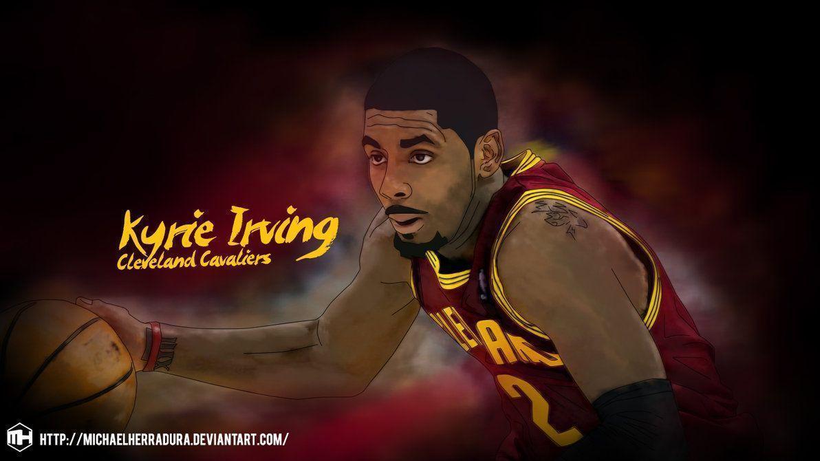 Kyrie Irving Paint wallpaper