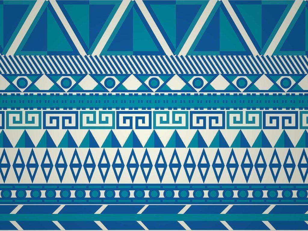 tribal print background colourful