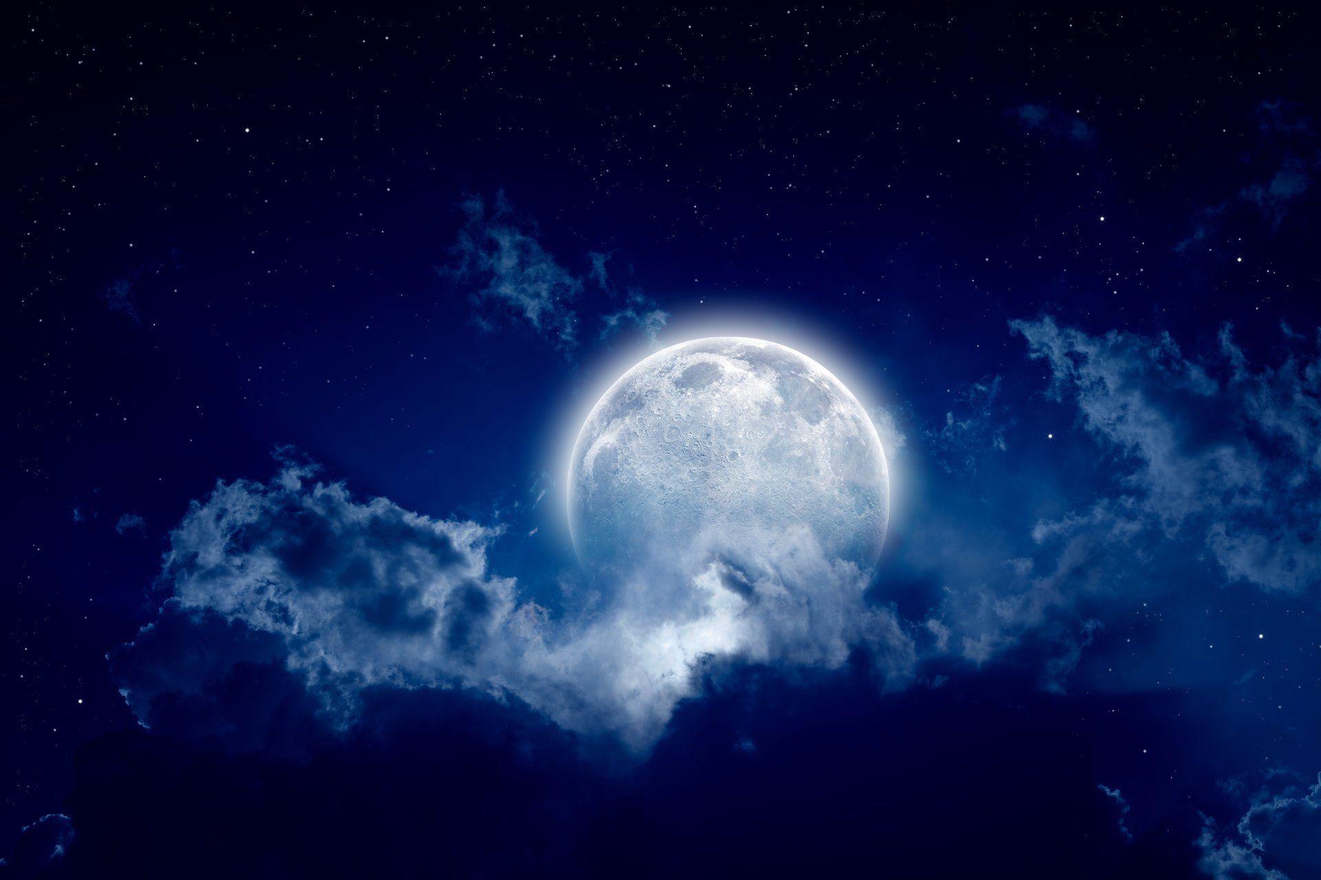 moon moonlight night cloudy night full moon sky beautiful scene