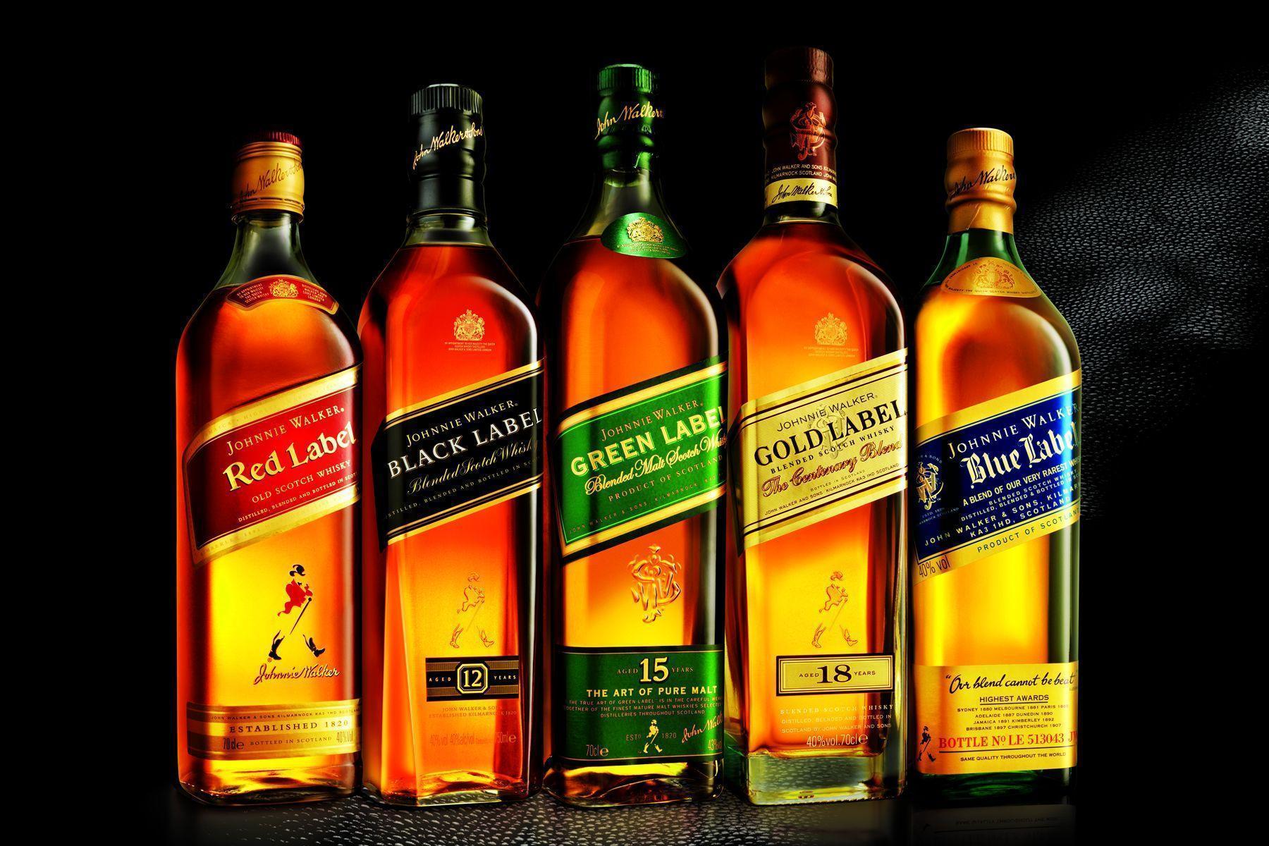 alcohol, whiskey, liquor, Johnnie Walker, scotch wallpaper