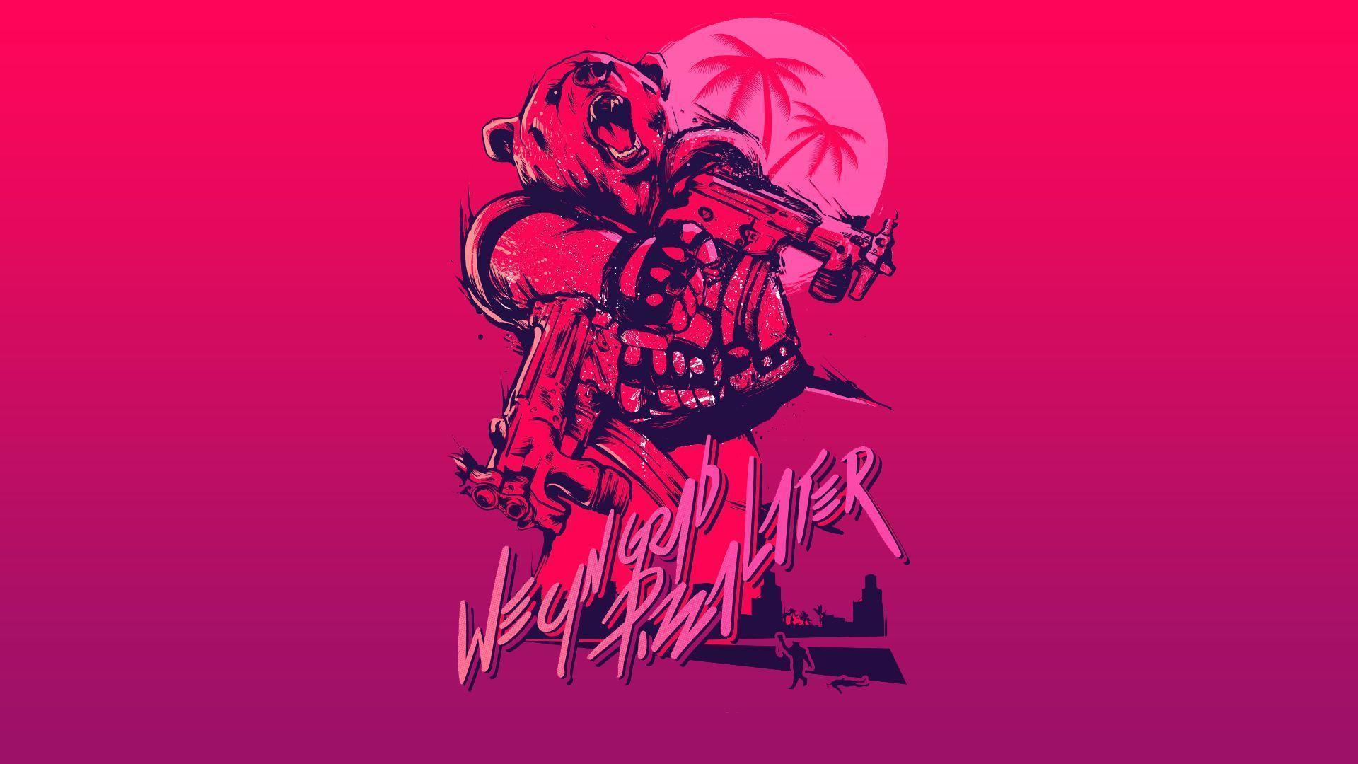 Hotline Miami 2: Wrong Number HD Wallpaper. Background