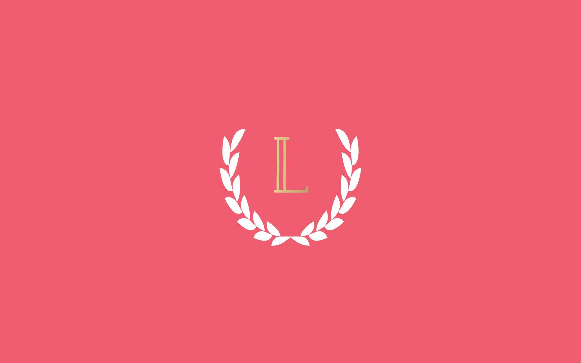 L Monogram Wallpaper