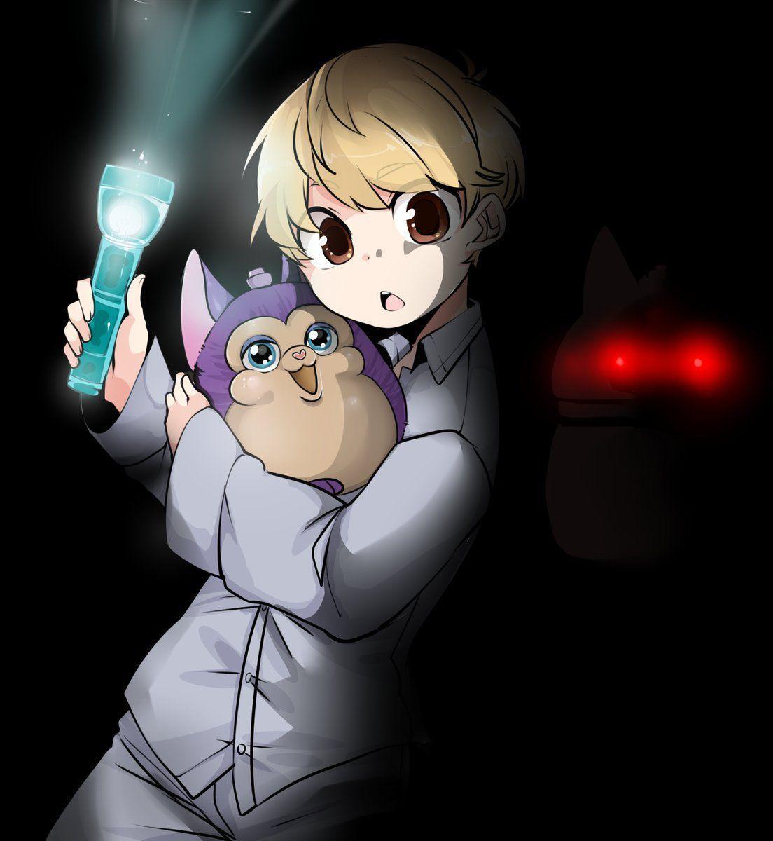 Tattletail anime style art #horrorgame s #furby For more Horror