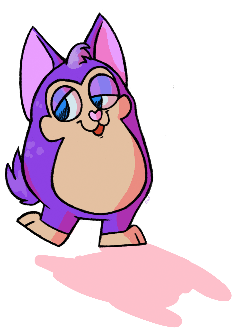 Withered Foxy Tattletail transparent background PNG clipart