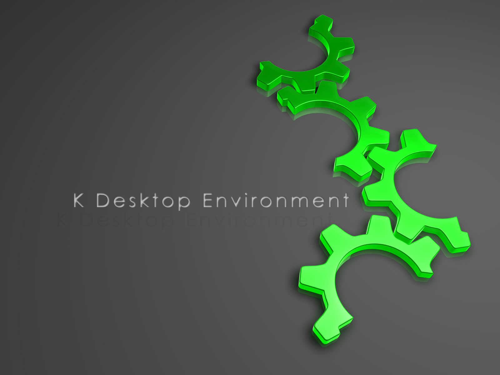 KDE Green Wallpaper