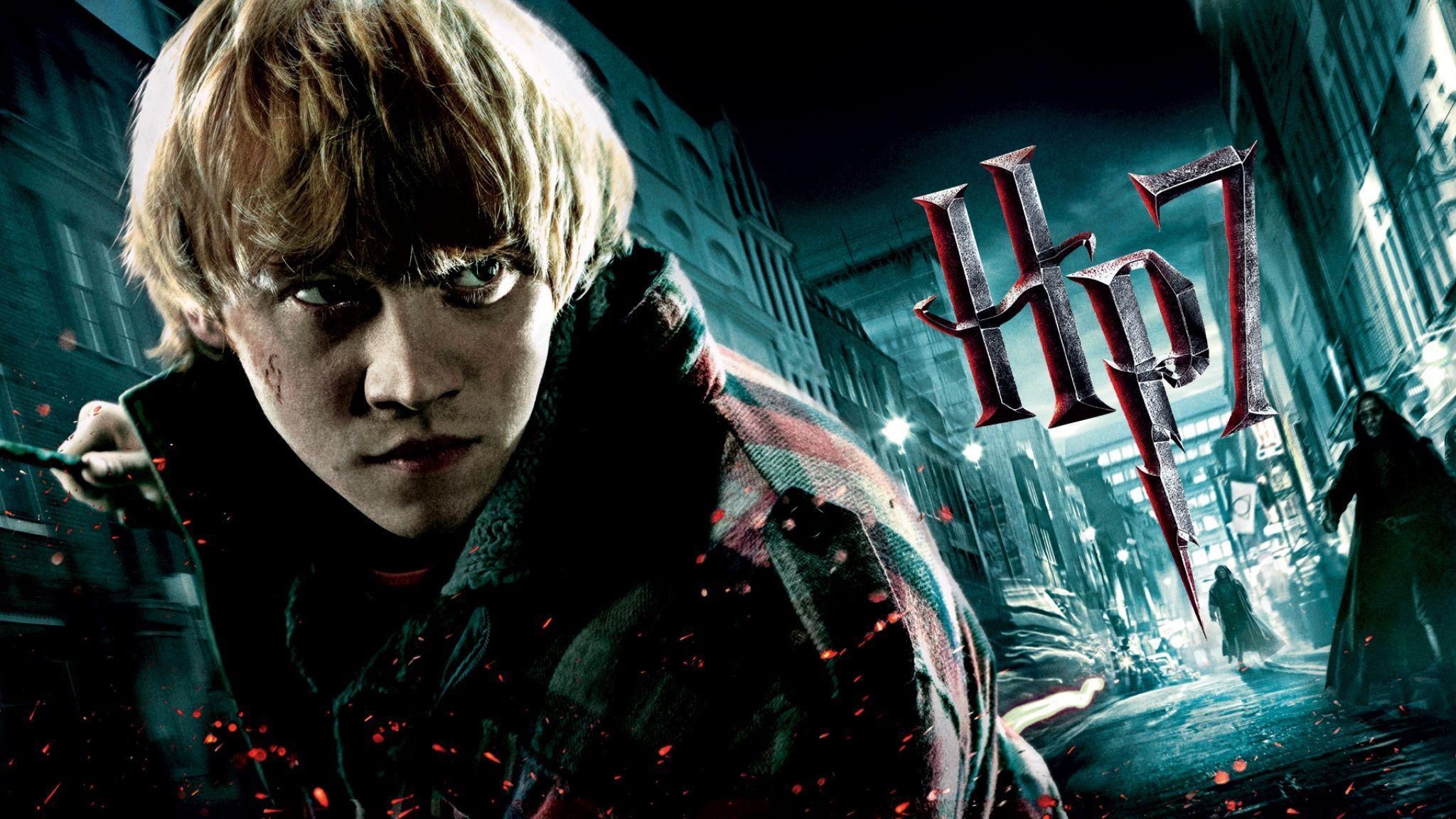 Download Wallpaper 2048x1152 Harry potter and the deathly hallows