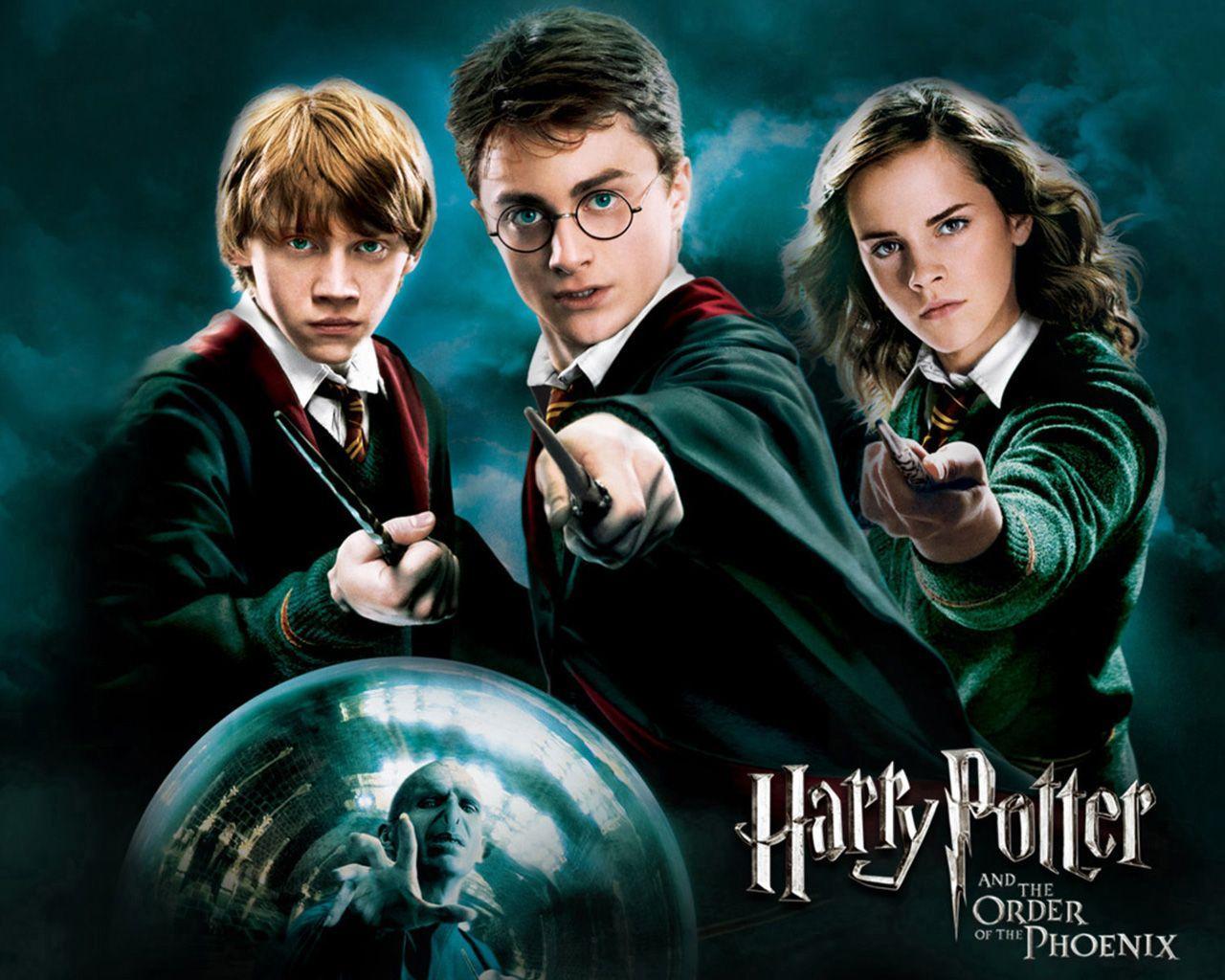 ron weasley harry potter hermione granger hp6 dvd 1280×1024