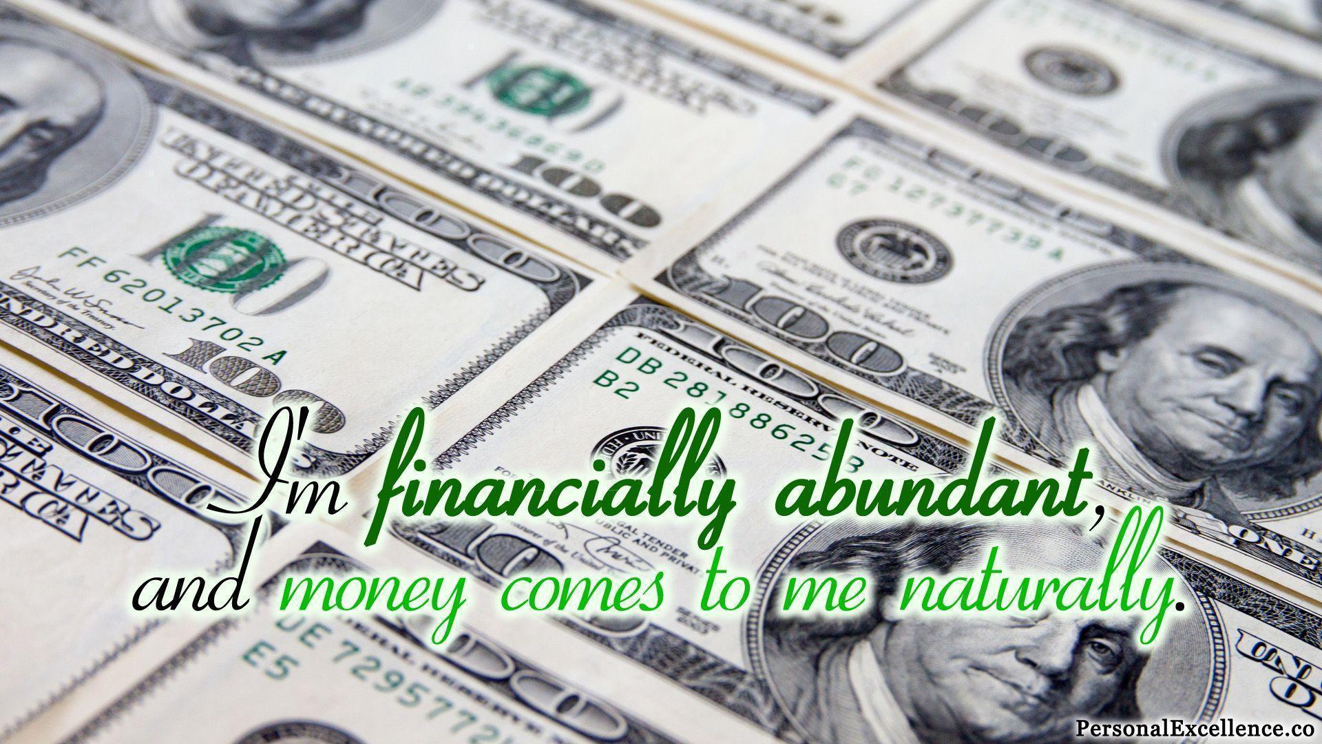Affirmation Challenge Day 12 [Wealth]: 'I'm financially abundant