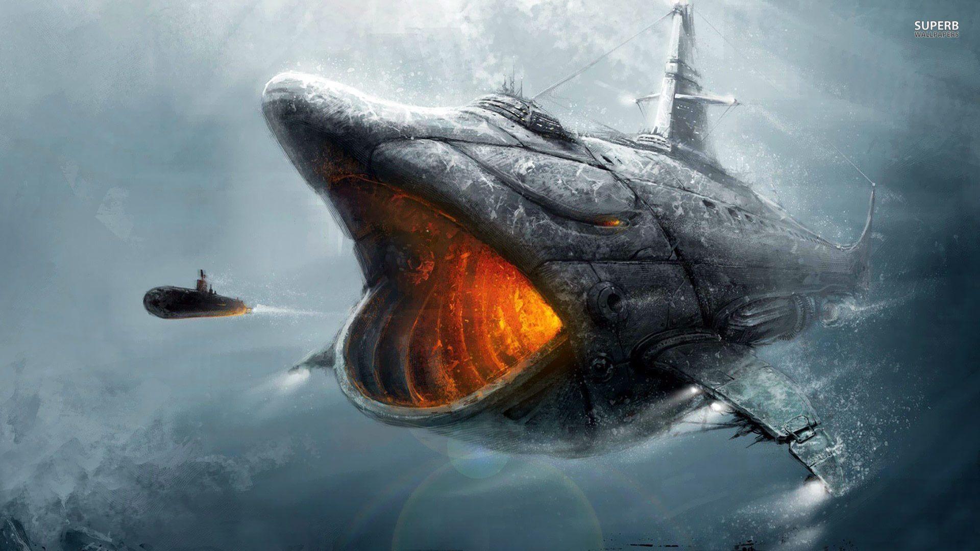 Megalodon Wallpapers  Top Free Megalodon Backgrounds  WallpaperAccess