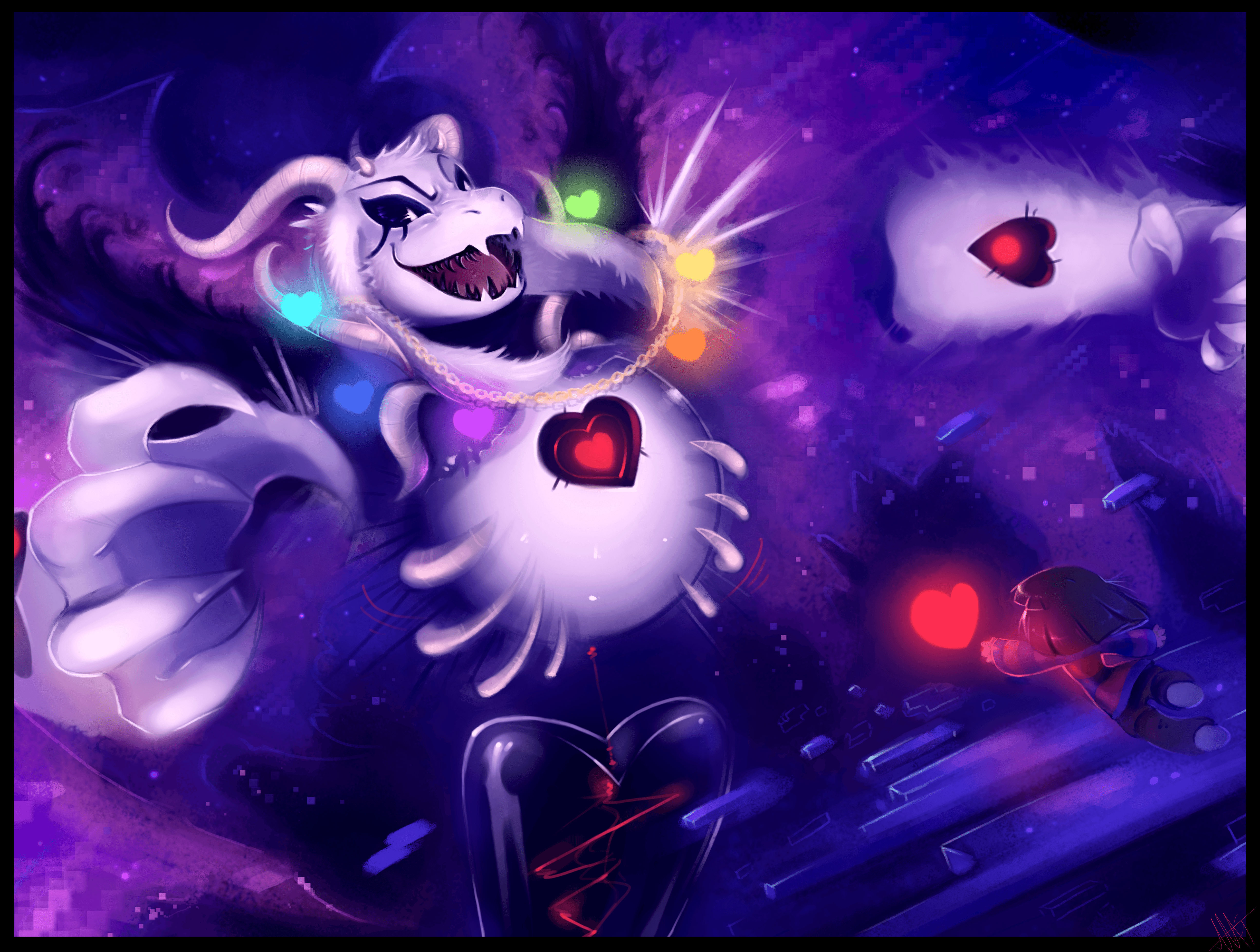 Asriel (Undertale) HD Wallpaper and Background Image