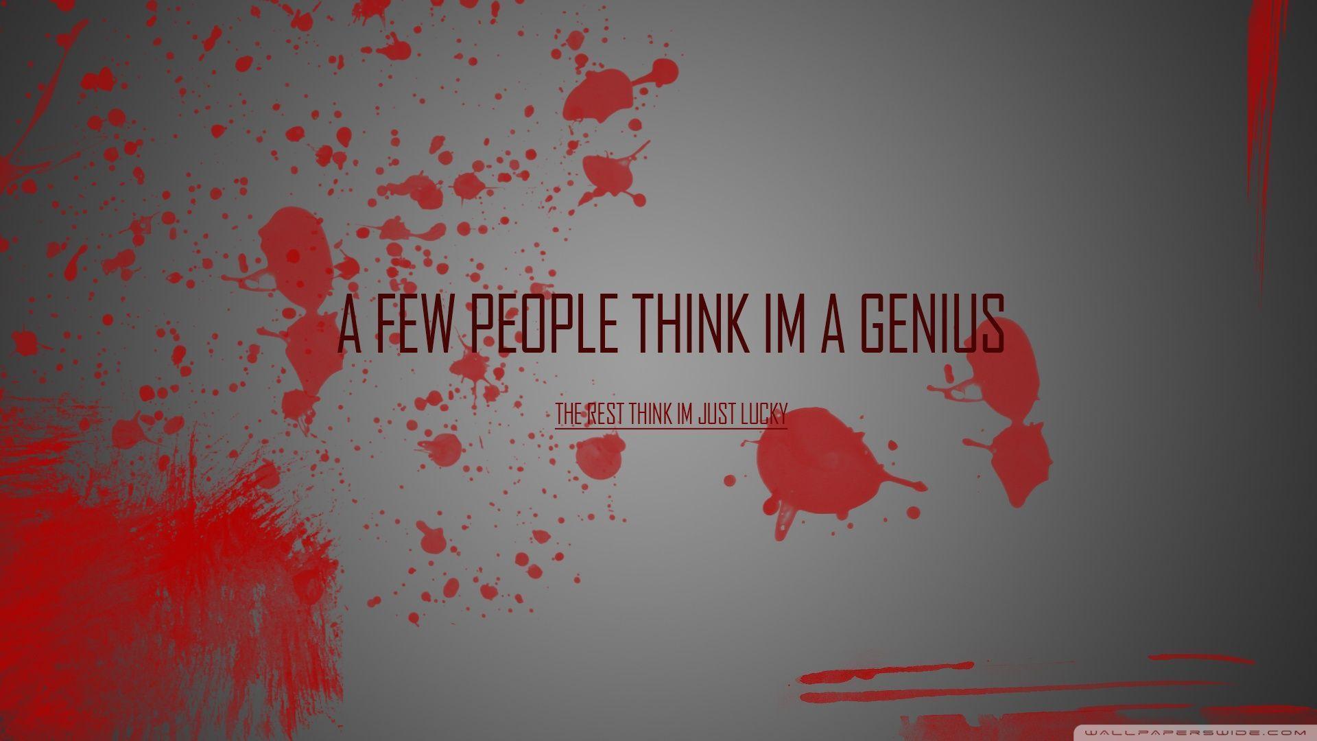 genius at work wallpaper